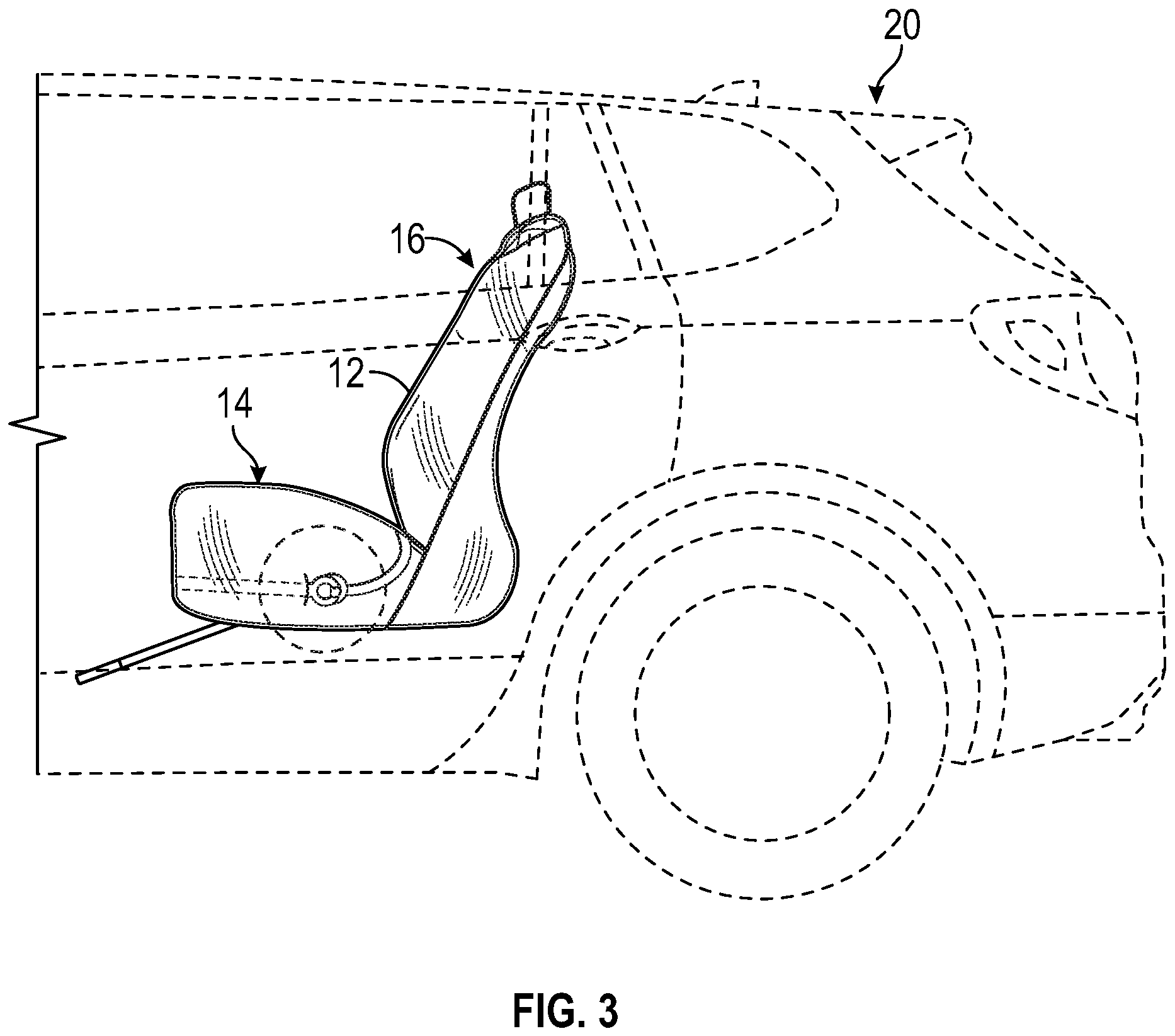 Patent US11787318 Figure 3 – Bench seat cover assembly