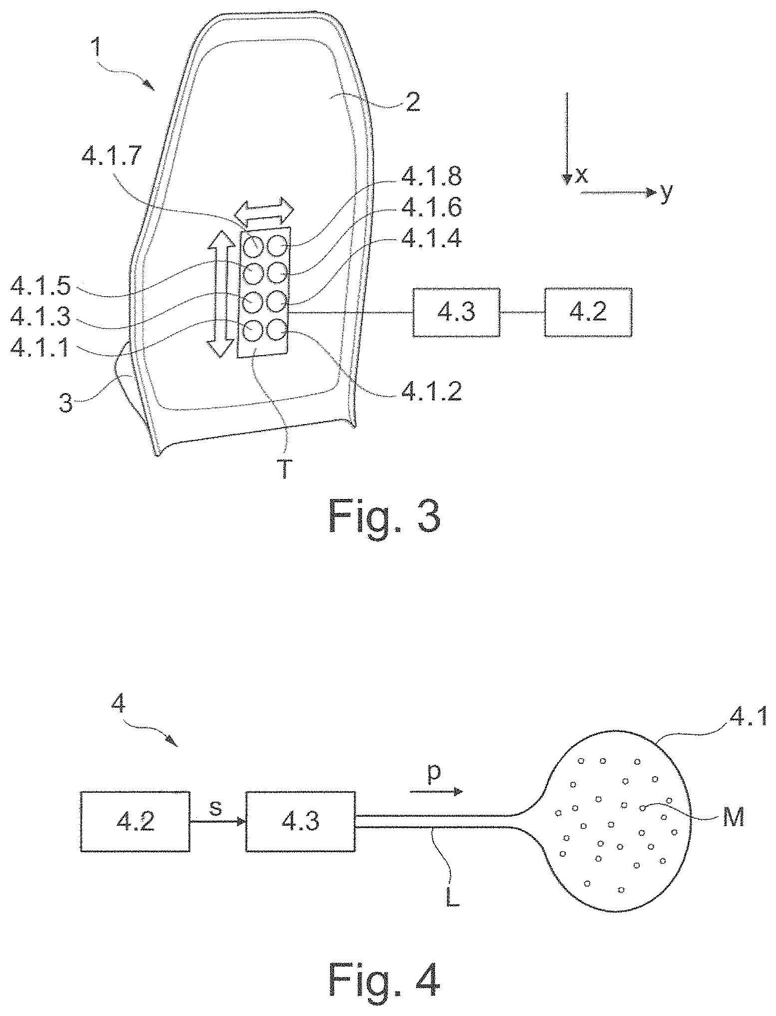 Patent US11787319 Figure 2 – Apparatus for a seat, more particularly a vehicle seat, for mobilizing at least one region of a spinal column of a seat occupant, method for sequentially driving an apparatus and seat, more particularly vehicle seat