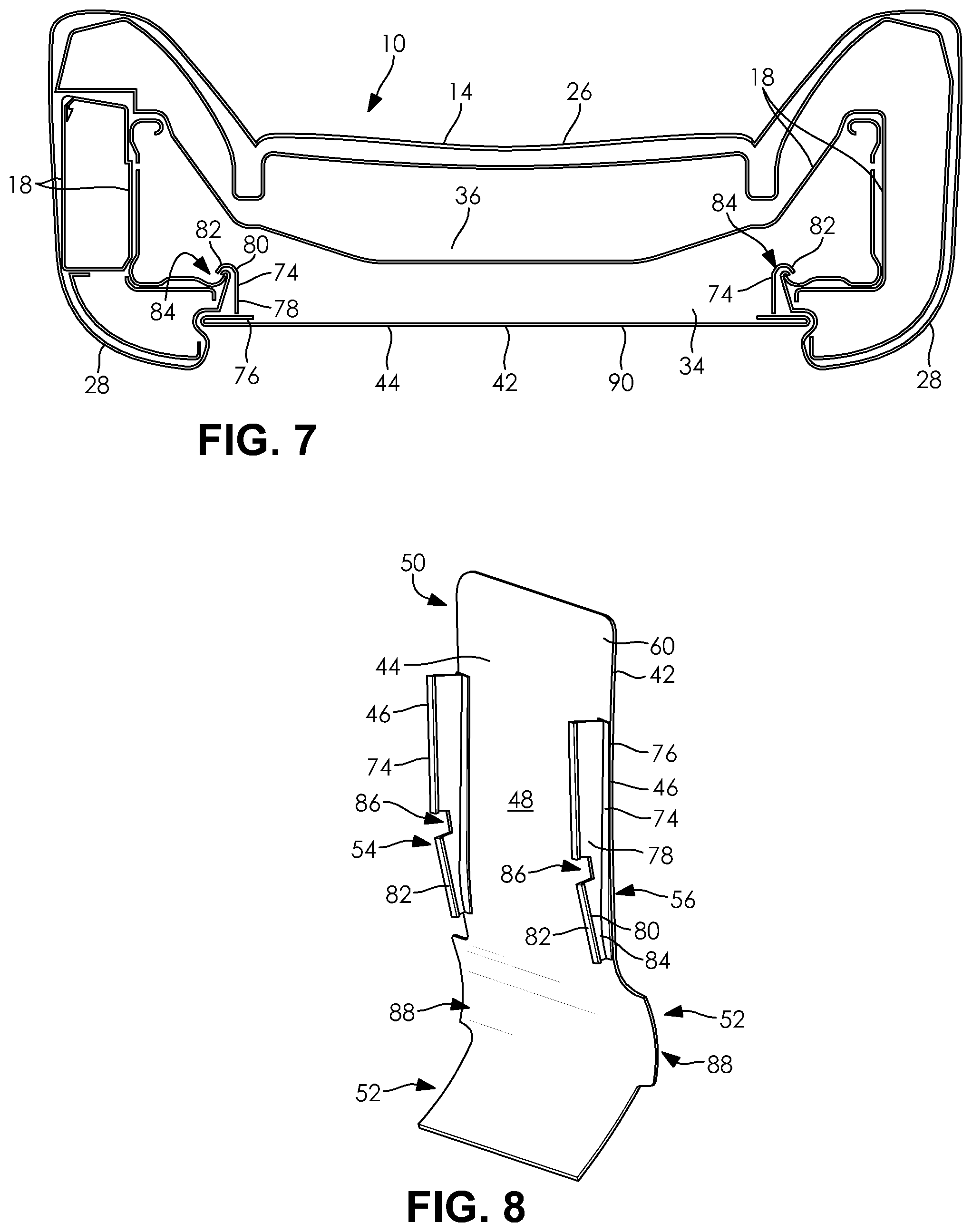Patent US11787320 Figure 4 – Seat back panel