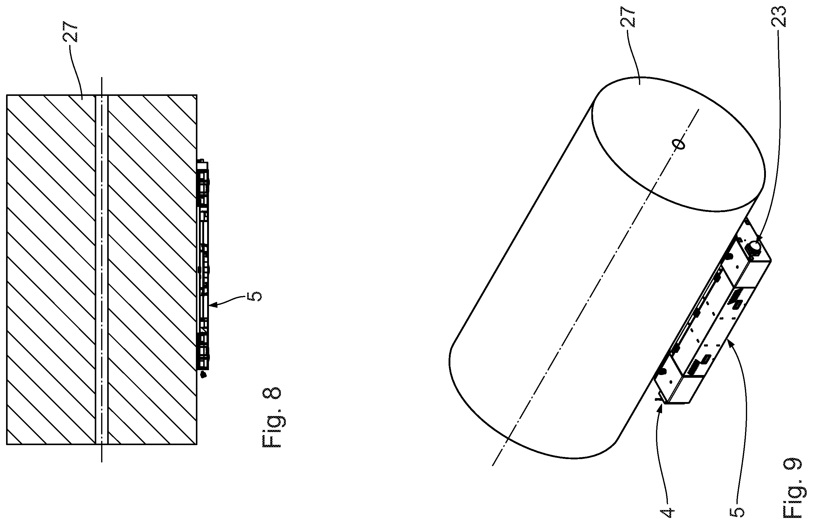 Patent US11787324 Figure 7 – Trolley for rolls of material