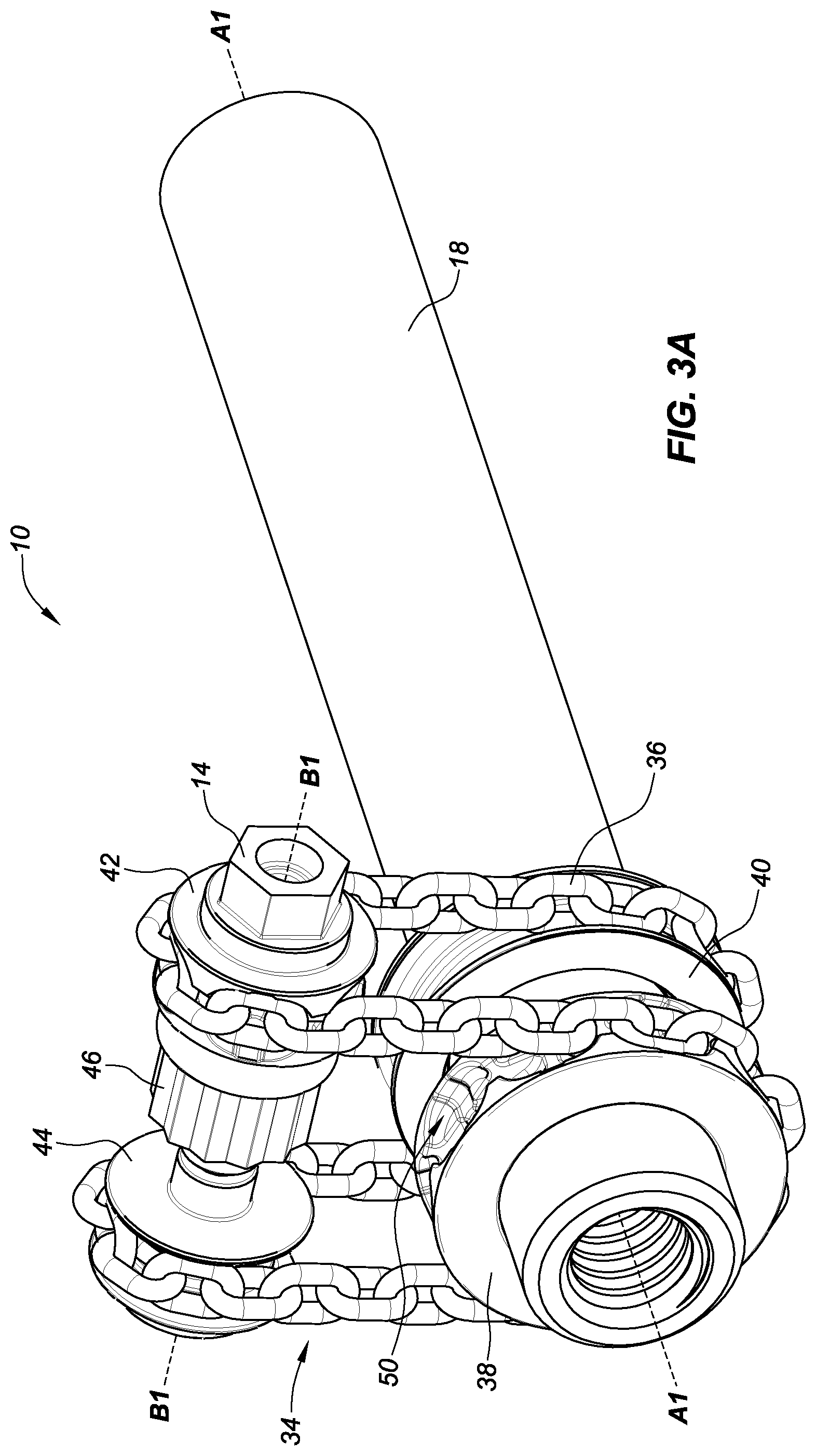 Patent US11787328 Figure 5 – Load binder apparatus and method of using