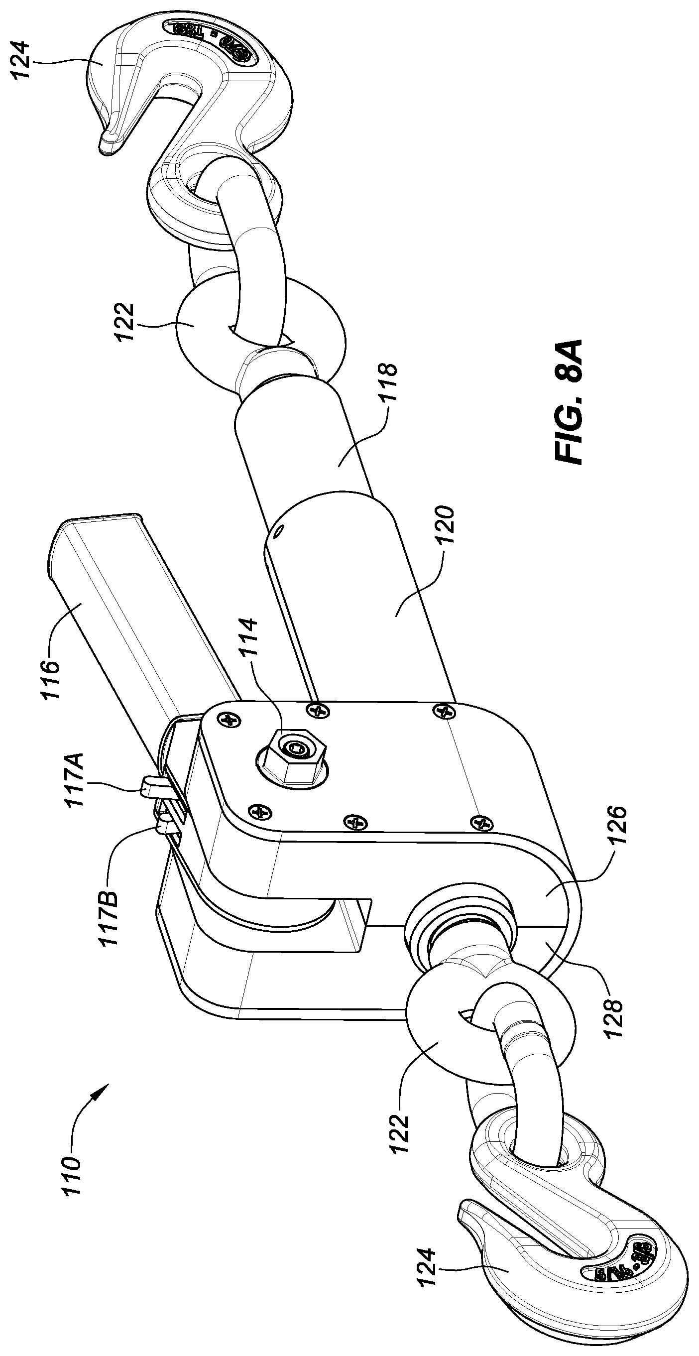 Patent US11787328 Figure 14 – Load binder apparatus and method of using