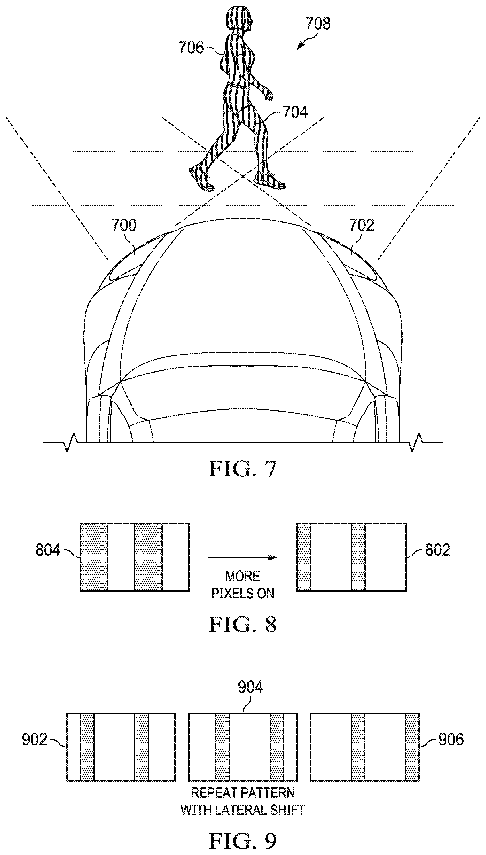 Patent US11787331 Figure 7 – Adaptive vehicle headlight