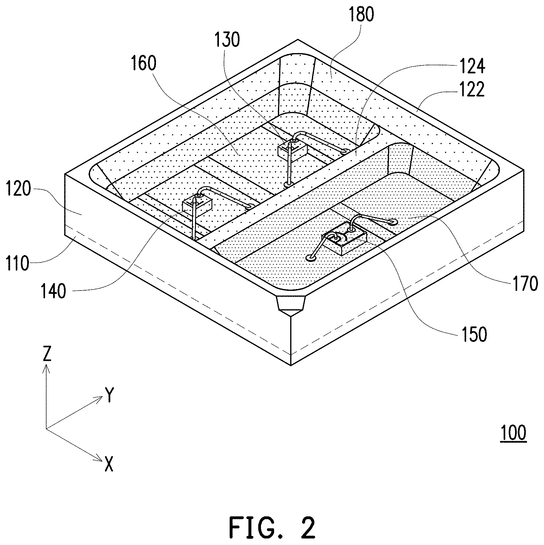 Patent US11787332 Figure 2 – Light-emitting device and vehicle lamp module