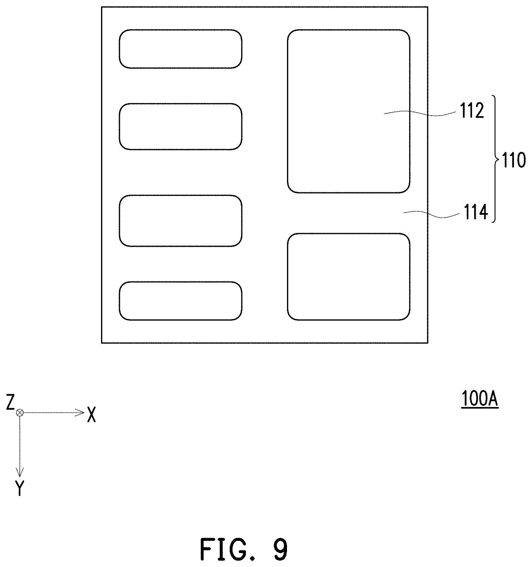Patent US11787332 Figure 9 – Light-emitting device and vehicle lamp module
