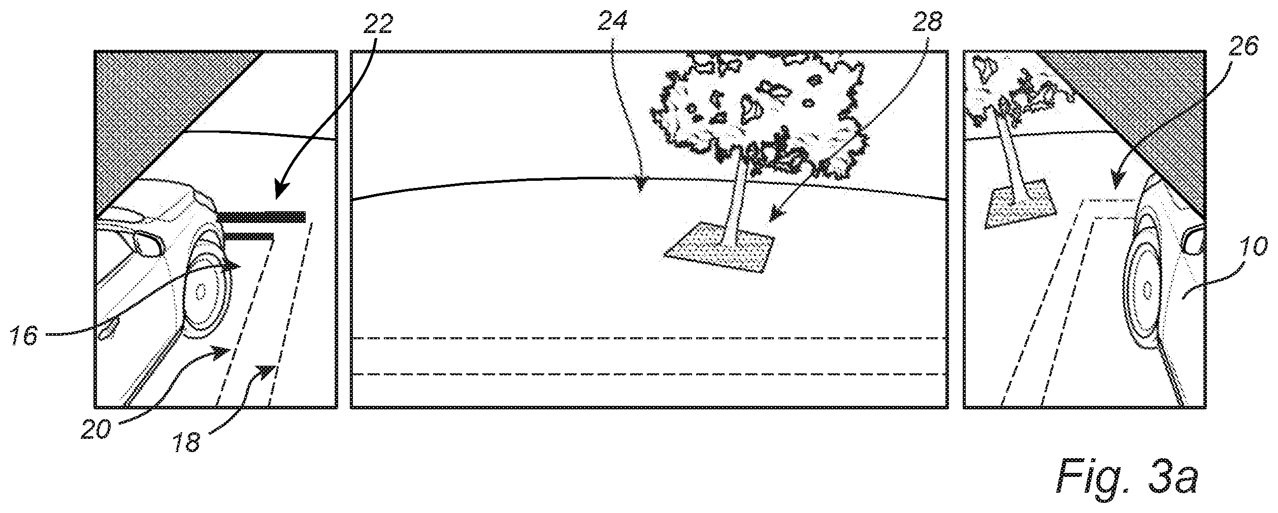 Patent US11787334 Figure 2 – Driver assistance system and method for vehicle flank safety