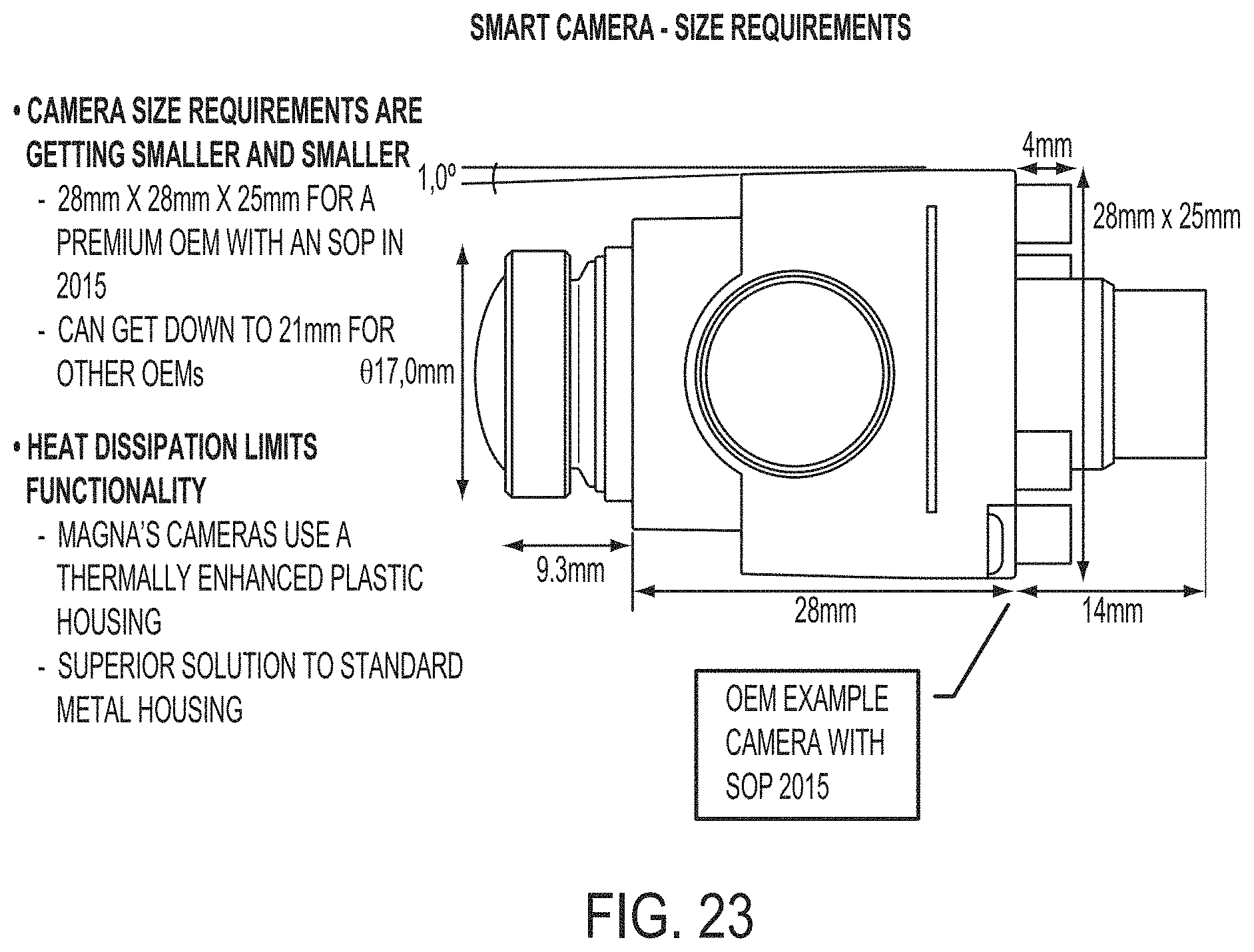 Patent US11787338 Figure 18 – Vehicular vision system