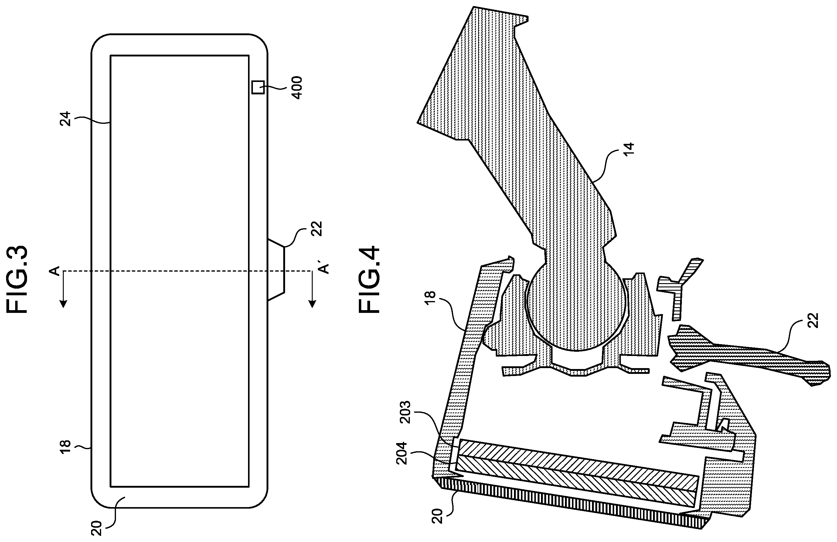Patent US11787341 Figure 2 – Display system and display device
