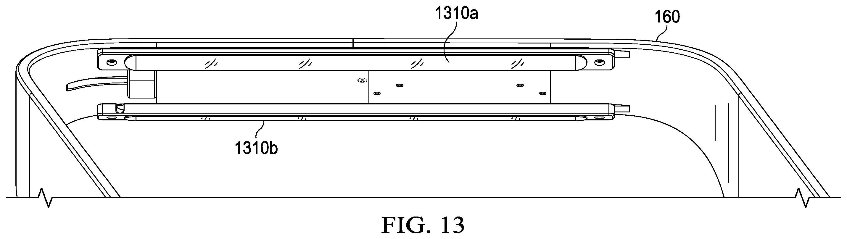Patent US11787344 Figure 13 – Open interior delivery container