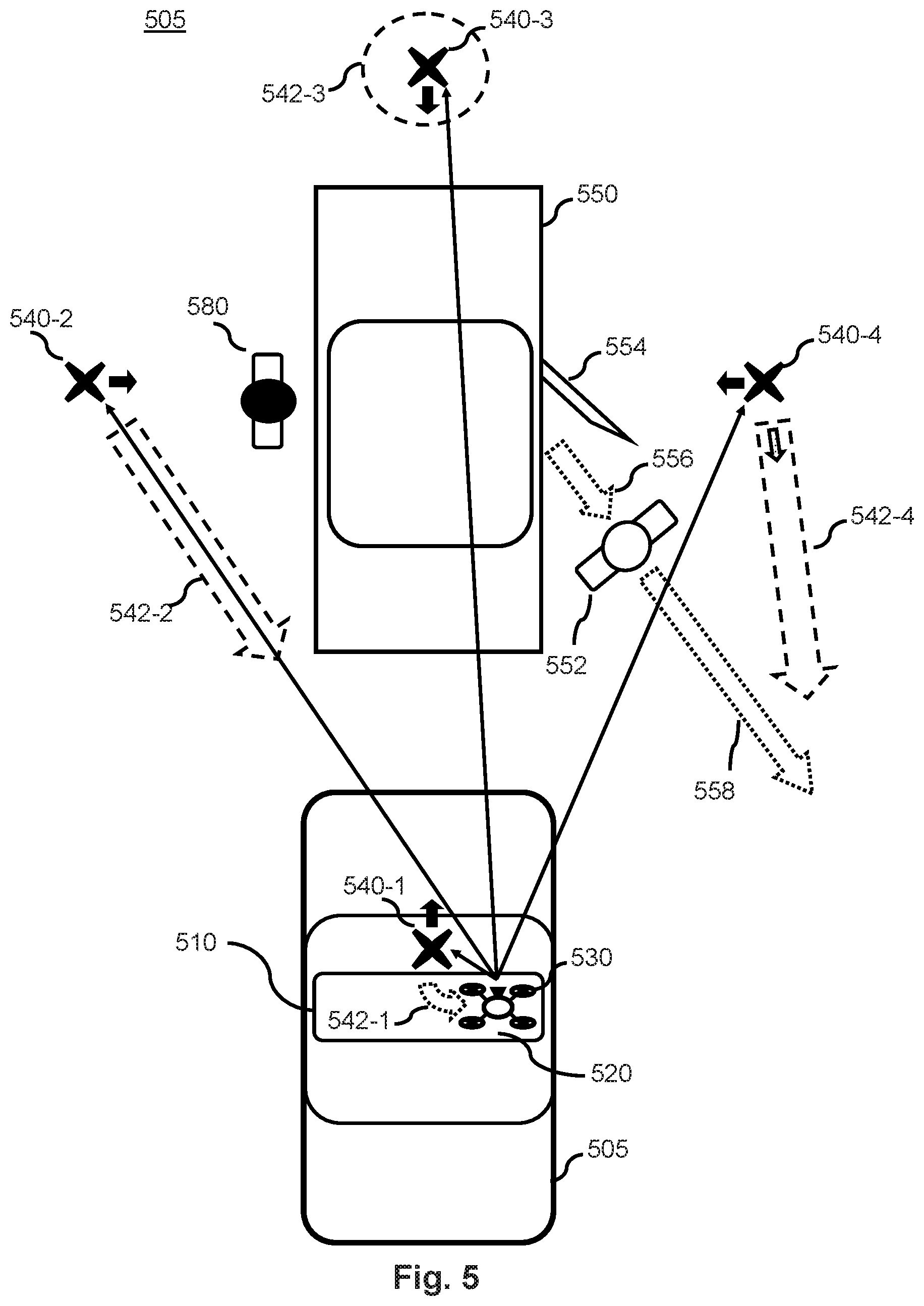Patent US11787346 Figure 5 – Systems and methods for a housing equipment for a security vehicle