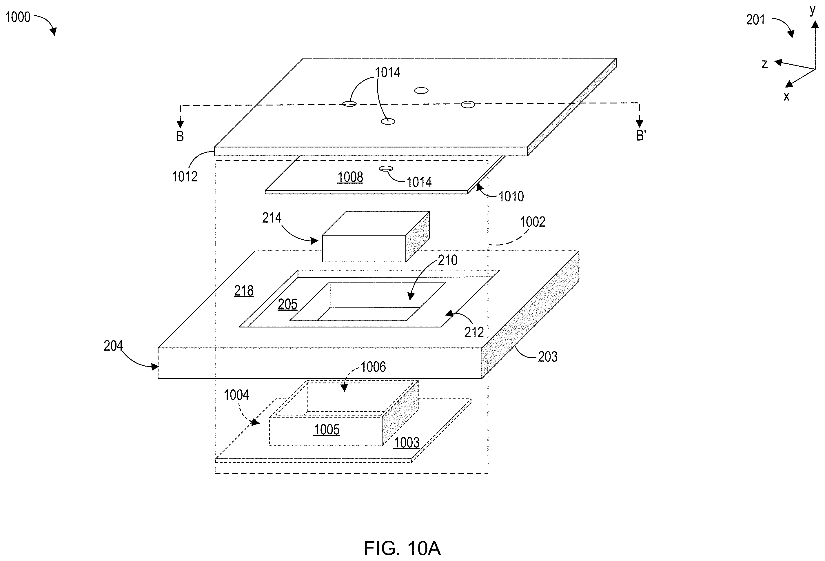 Patent US11787351 Figure 10 – Hidden audio assembly