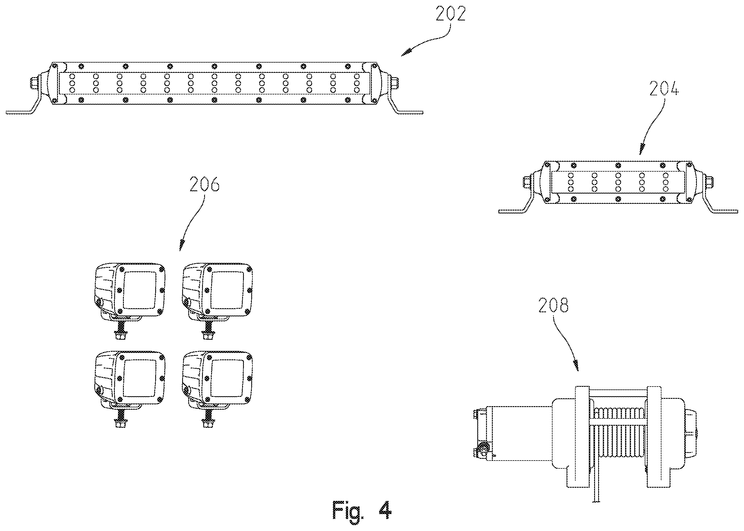 Patent US11787354 Figure 4 – Managing recreational vehicles and accessories