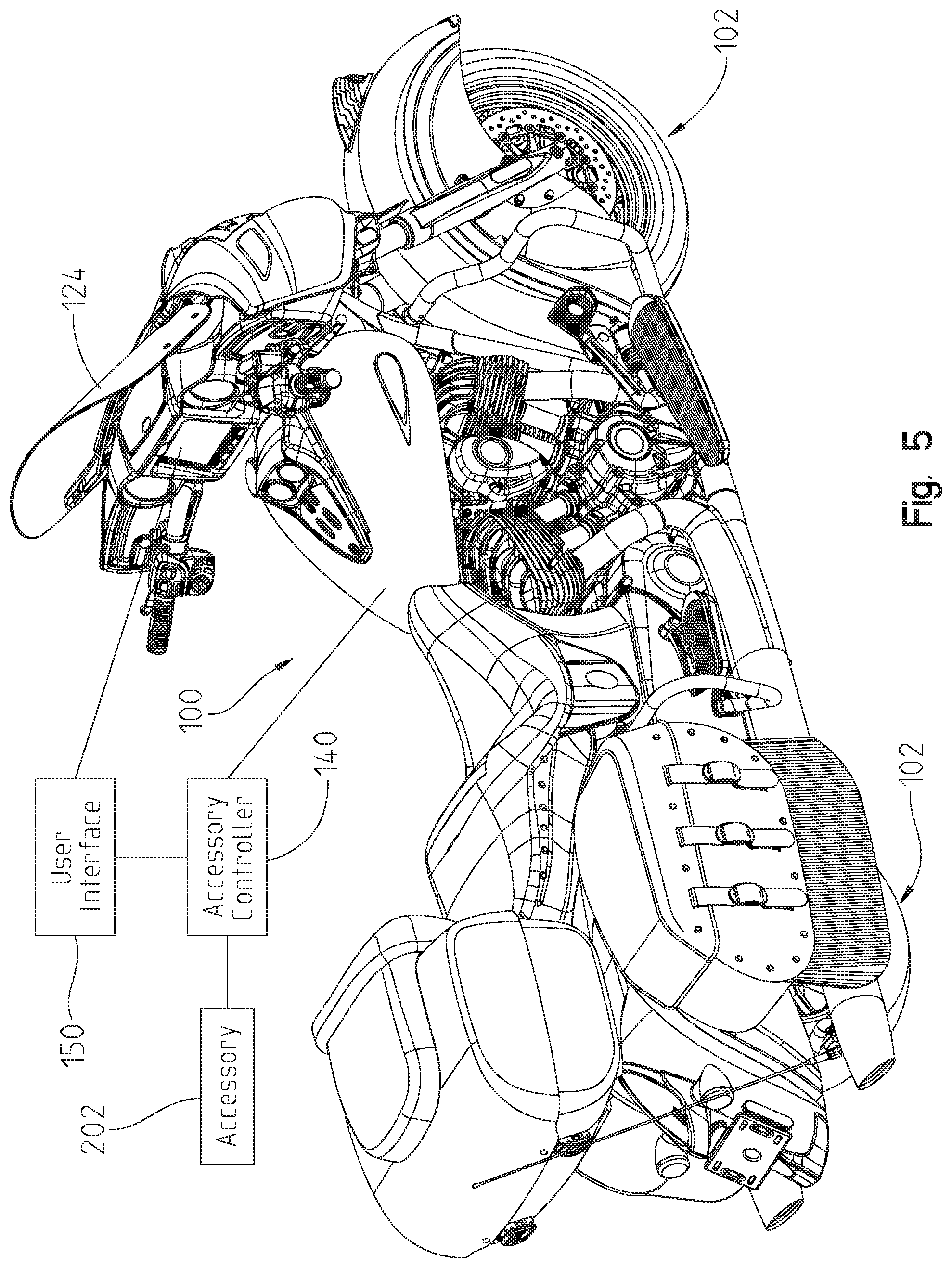 Patent US11787354 Figure 5 – Managing recreational vehicles and accessories