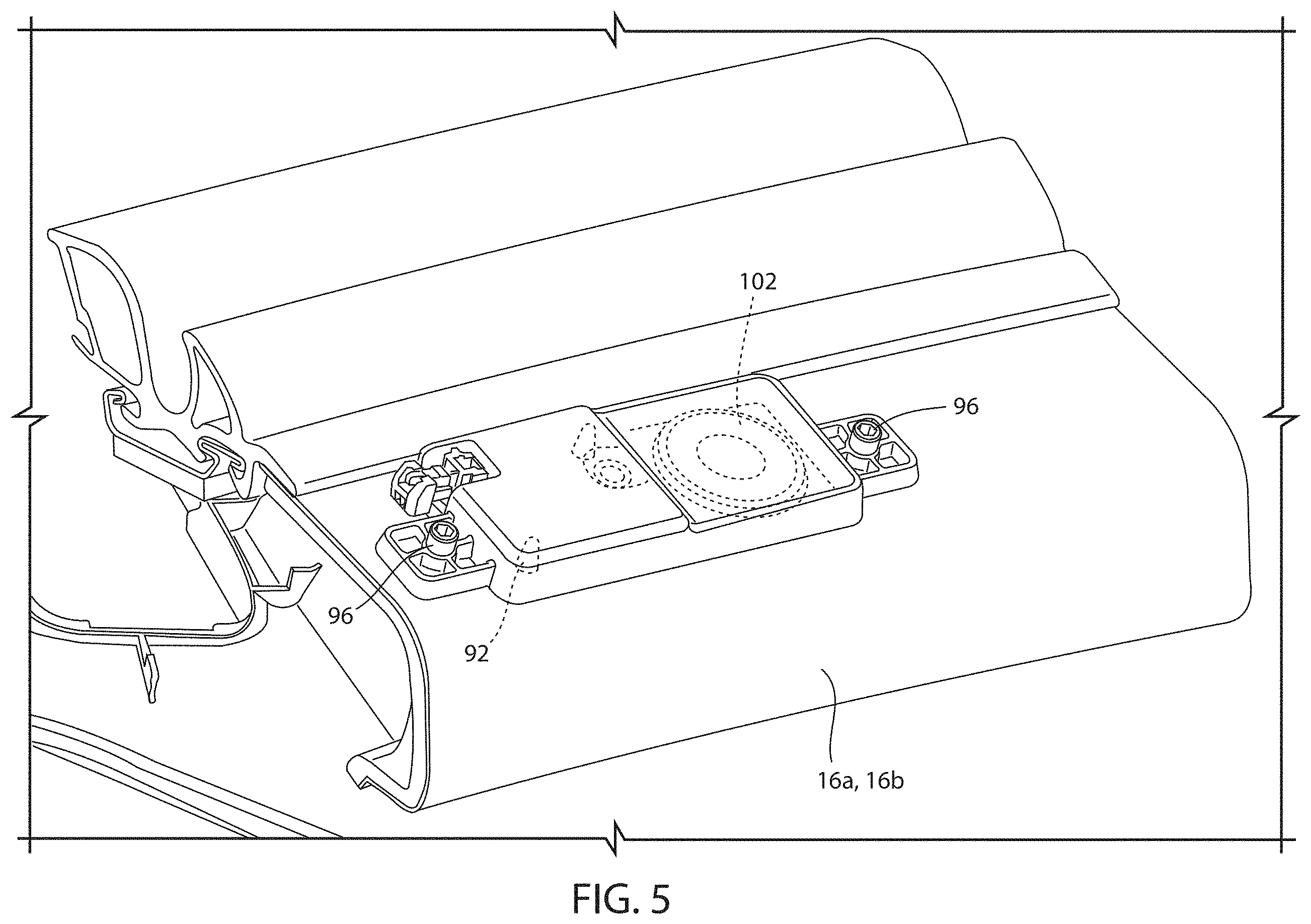 Patent US11787356 Figure 5 – Method of wirelessly powering and controlling a dimmable device