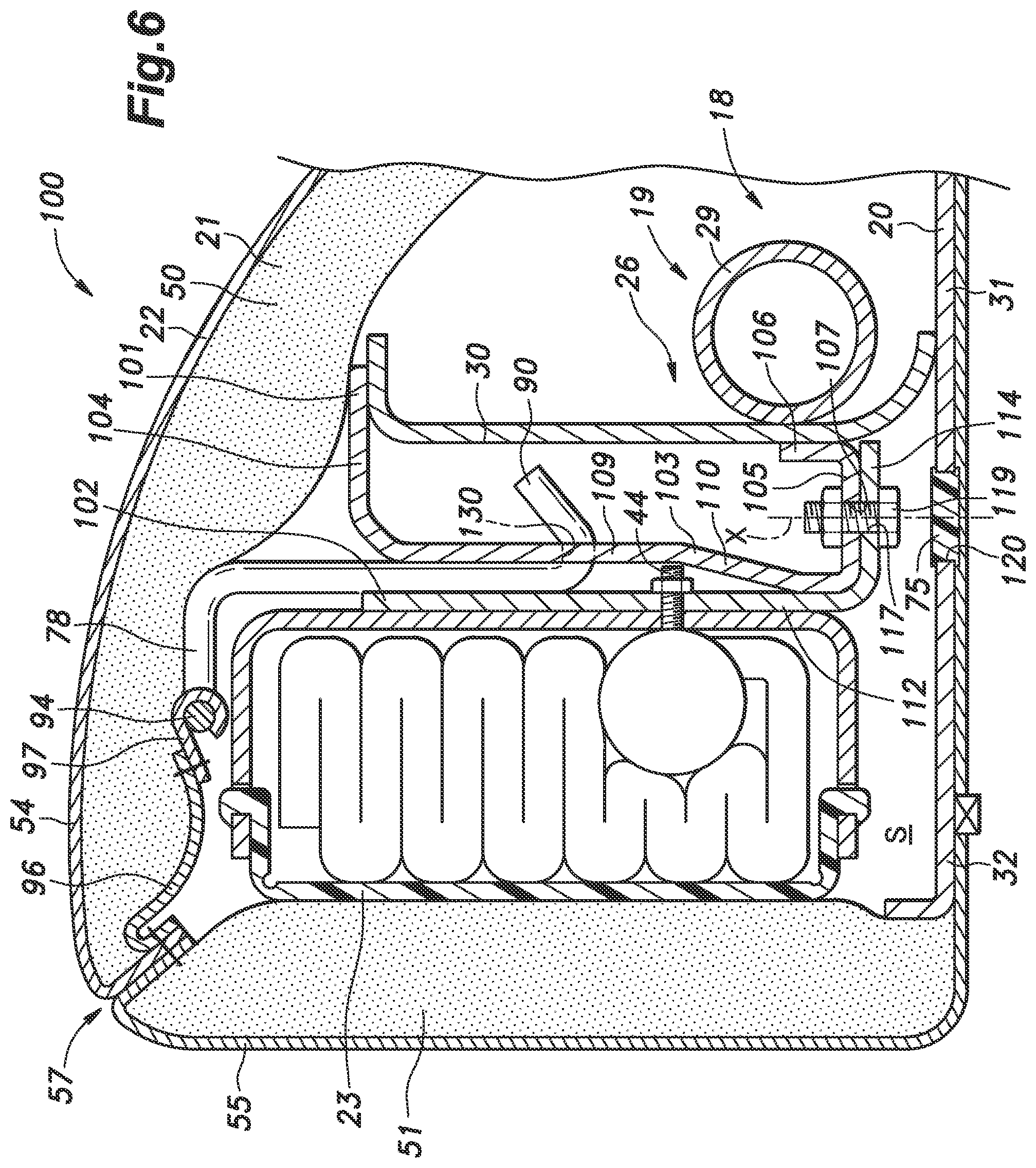 Patent US11787359 Figure 6 – Vehicle seat