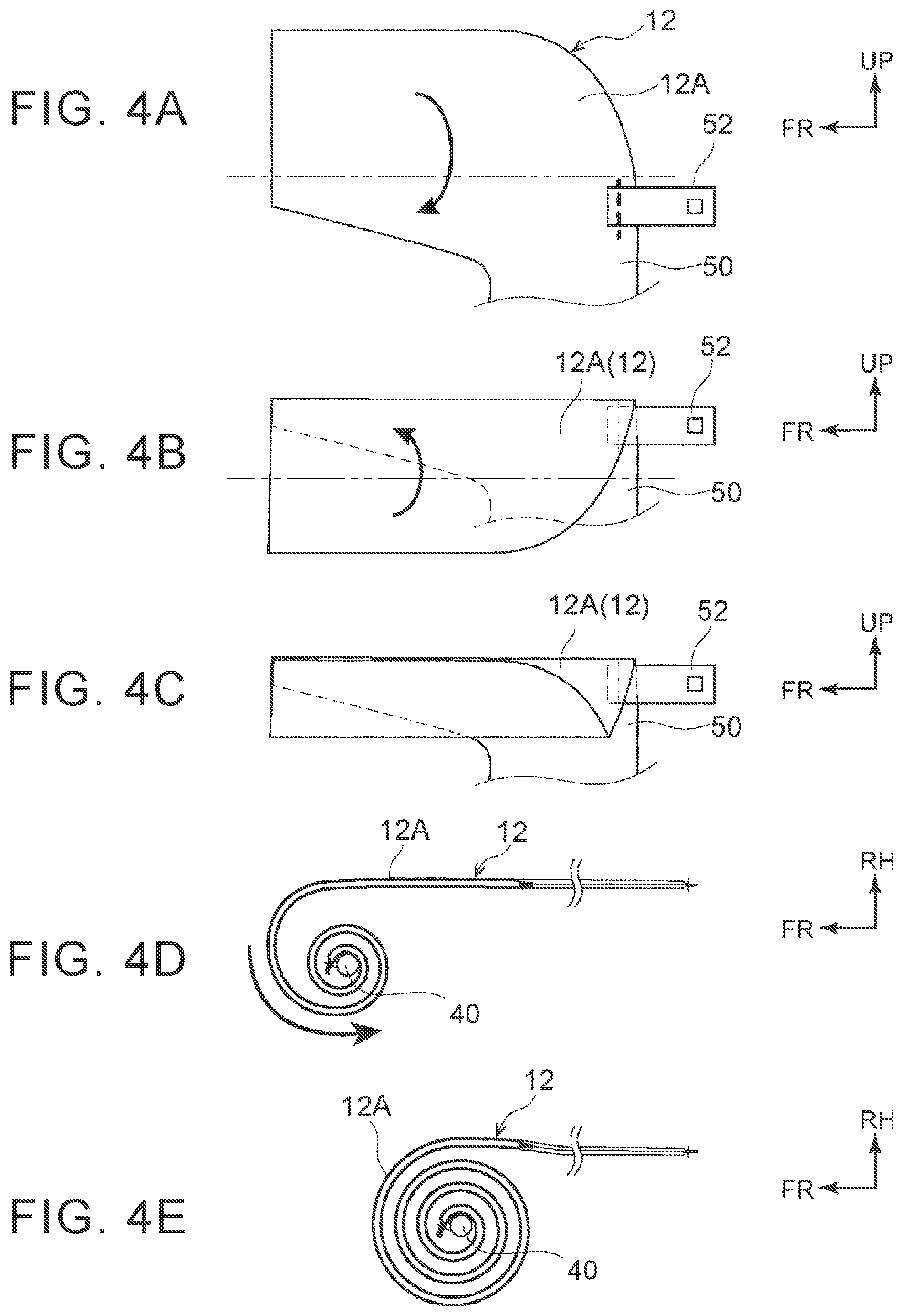 Patent US11787360 Figure 4 – Vehicle seat and method for folding side airbag