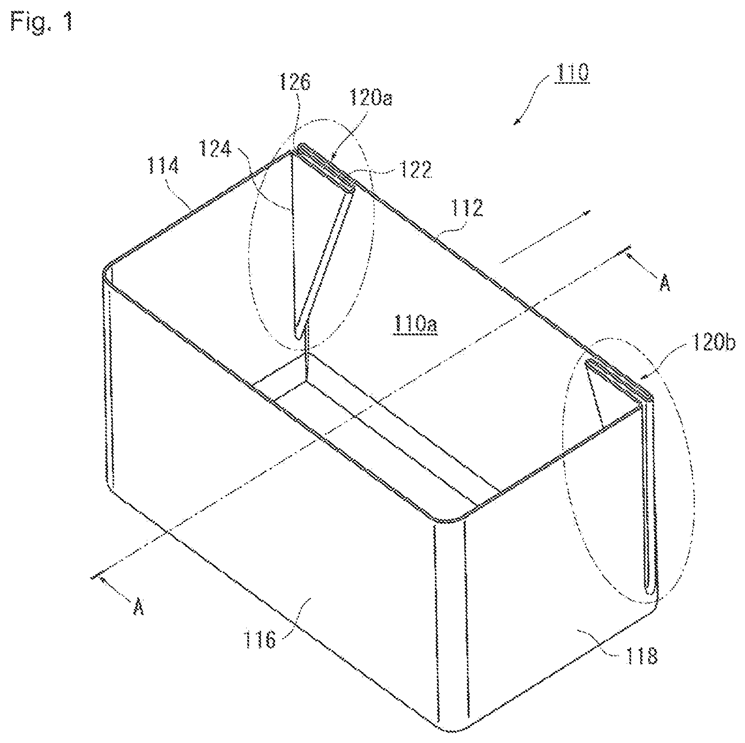 Patent US11787362 Figure 1 – Airbag module