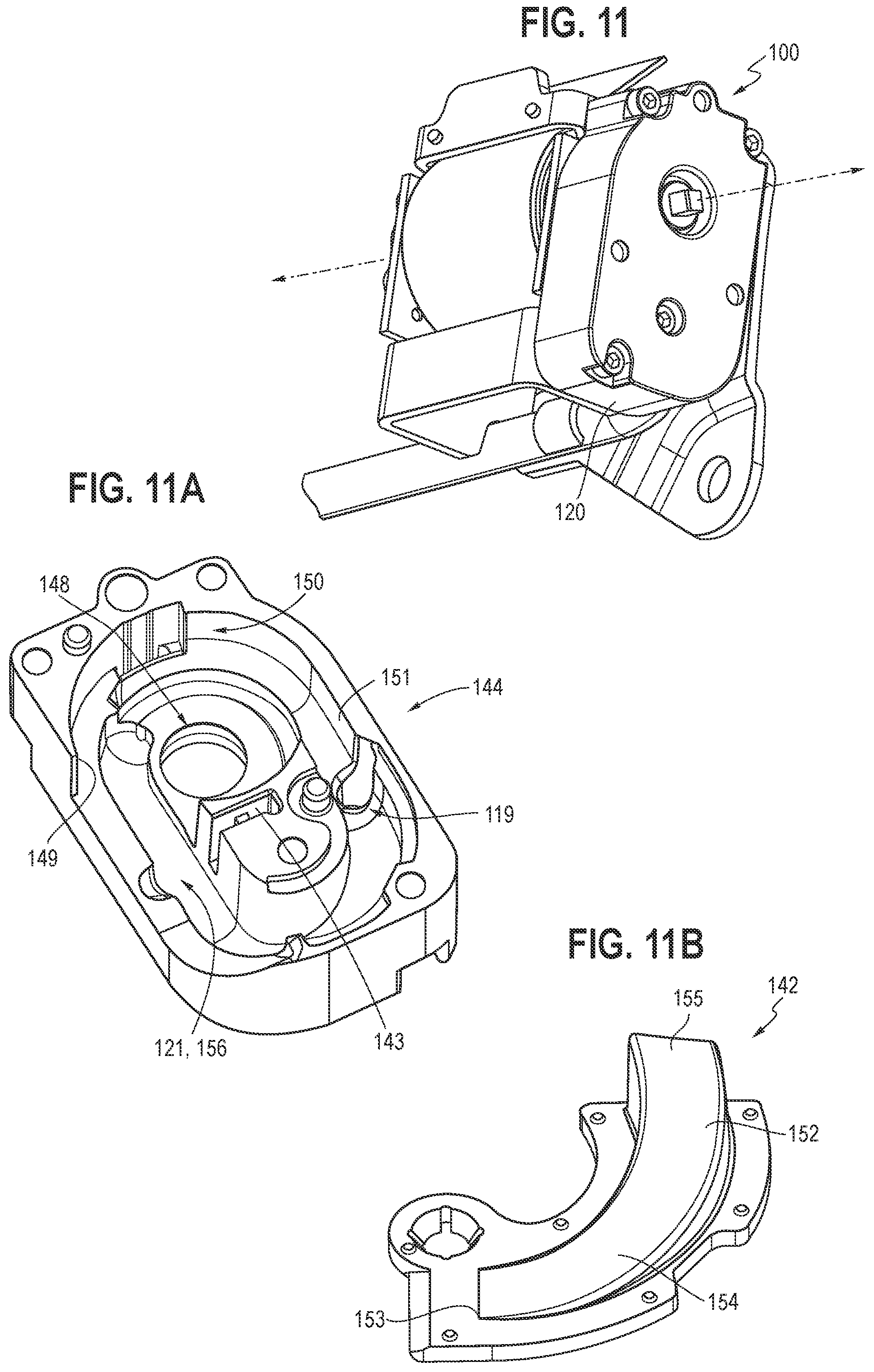 Patent US11787364 Figure 7 – Seatbelt retractor frame assembly