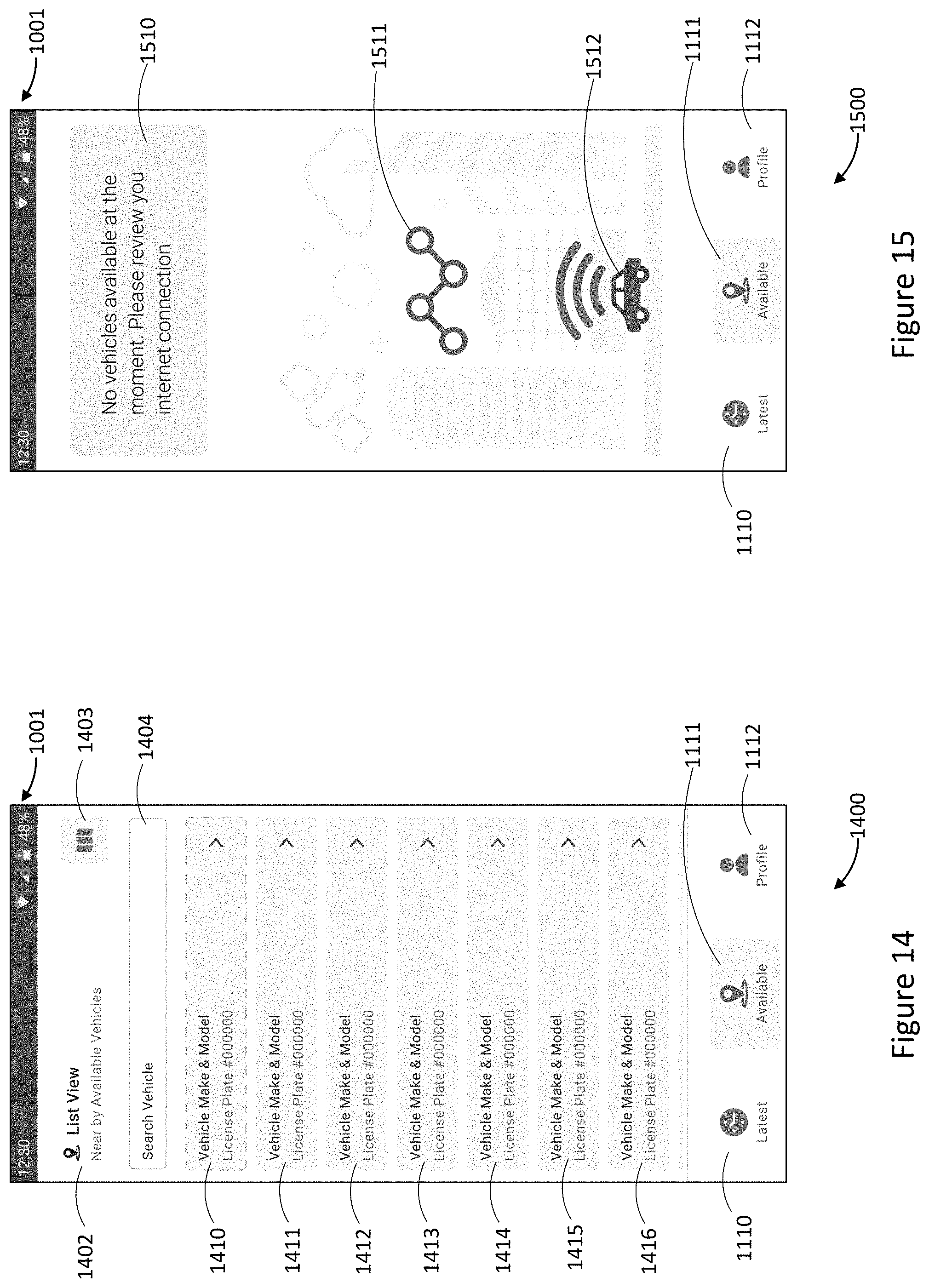 Patent US11787366 Figure 10 – Systems for shared vehicle access