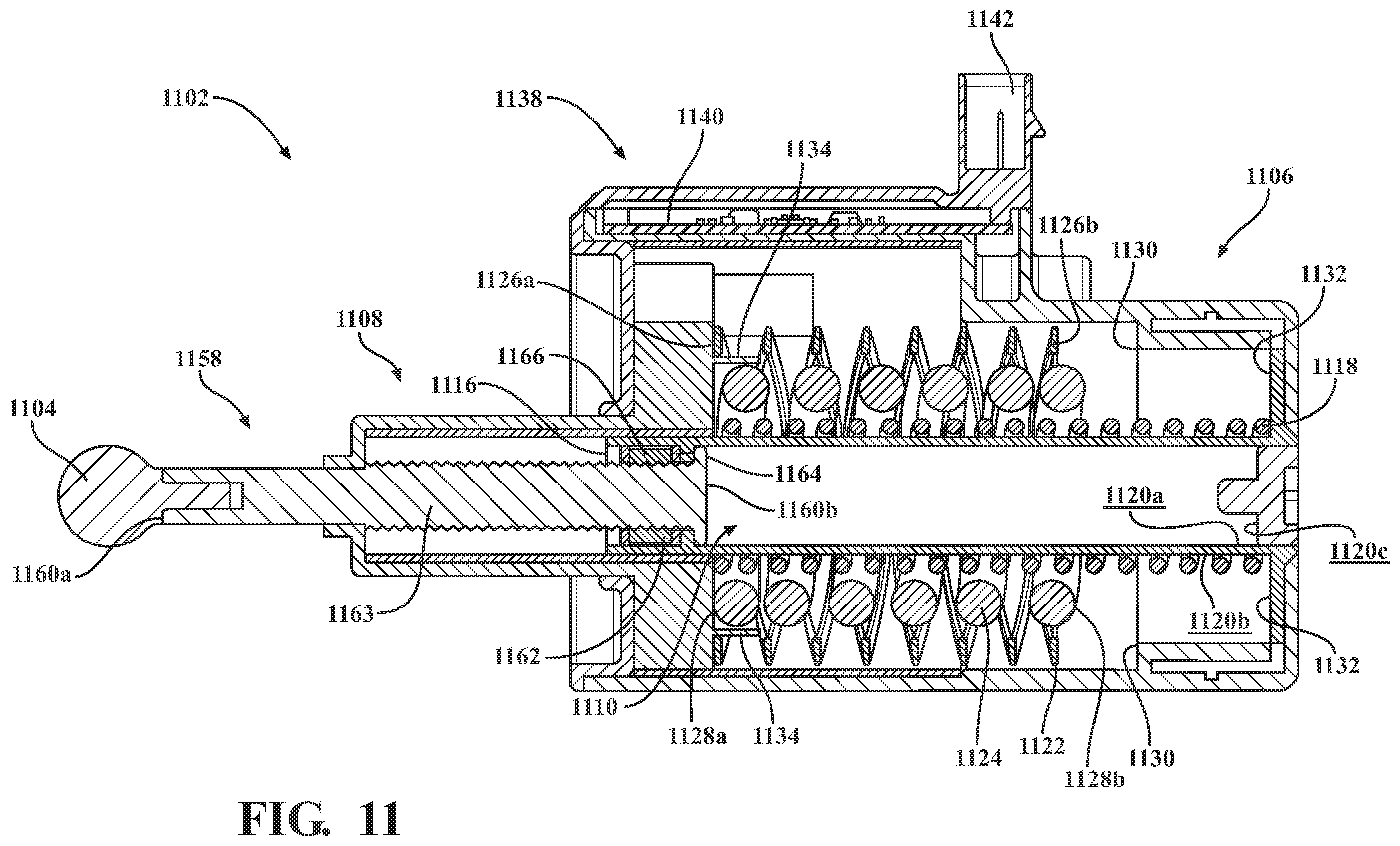 Patent US11787373 Figure 10 – Passive pedal force emulator pedal assembly