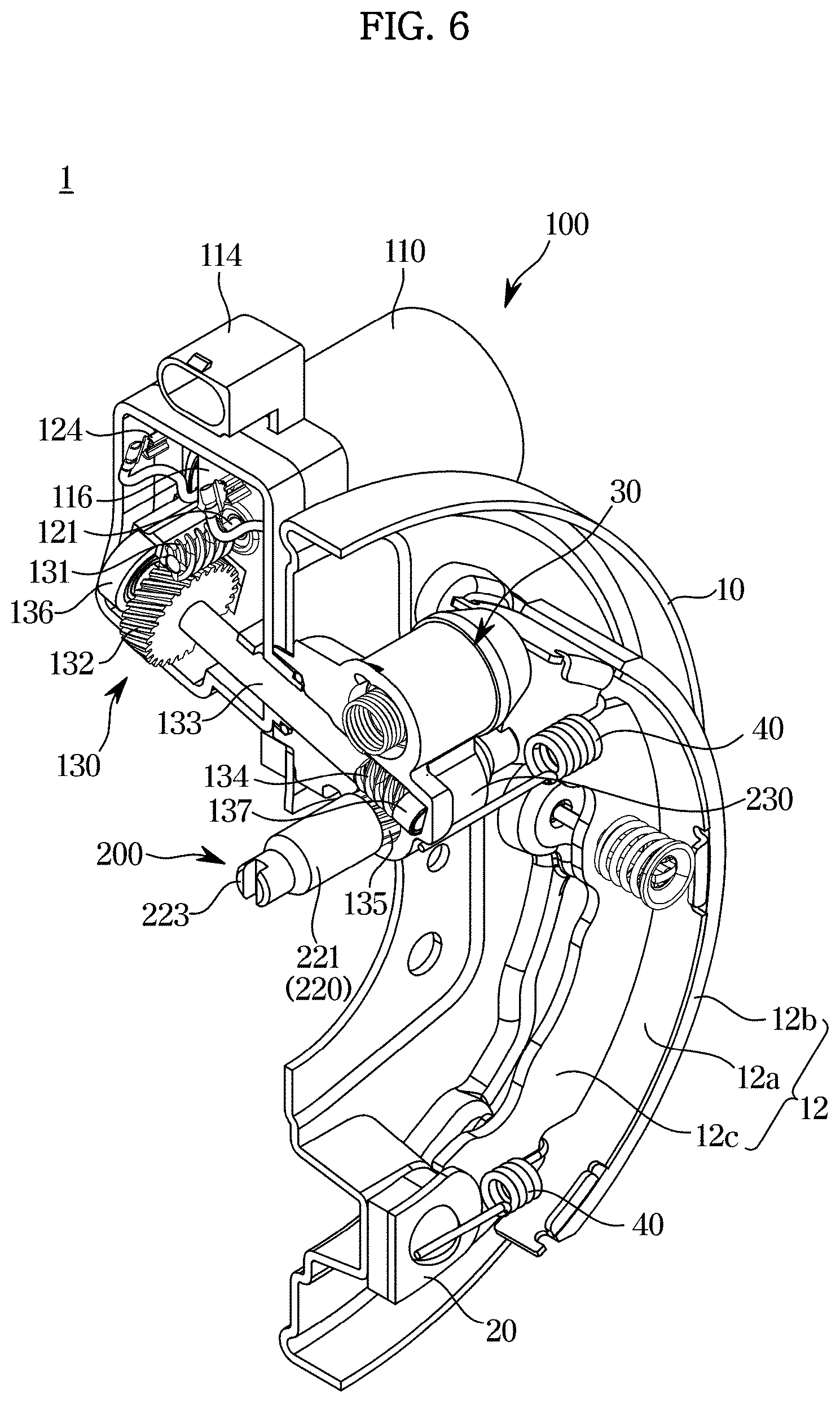 Patent US11787379 Figure 6 – Electronic parking brake system
