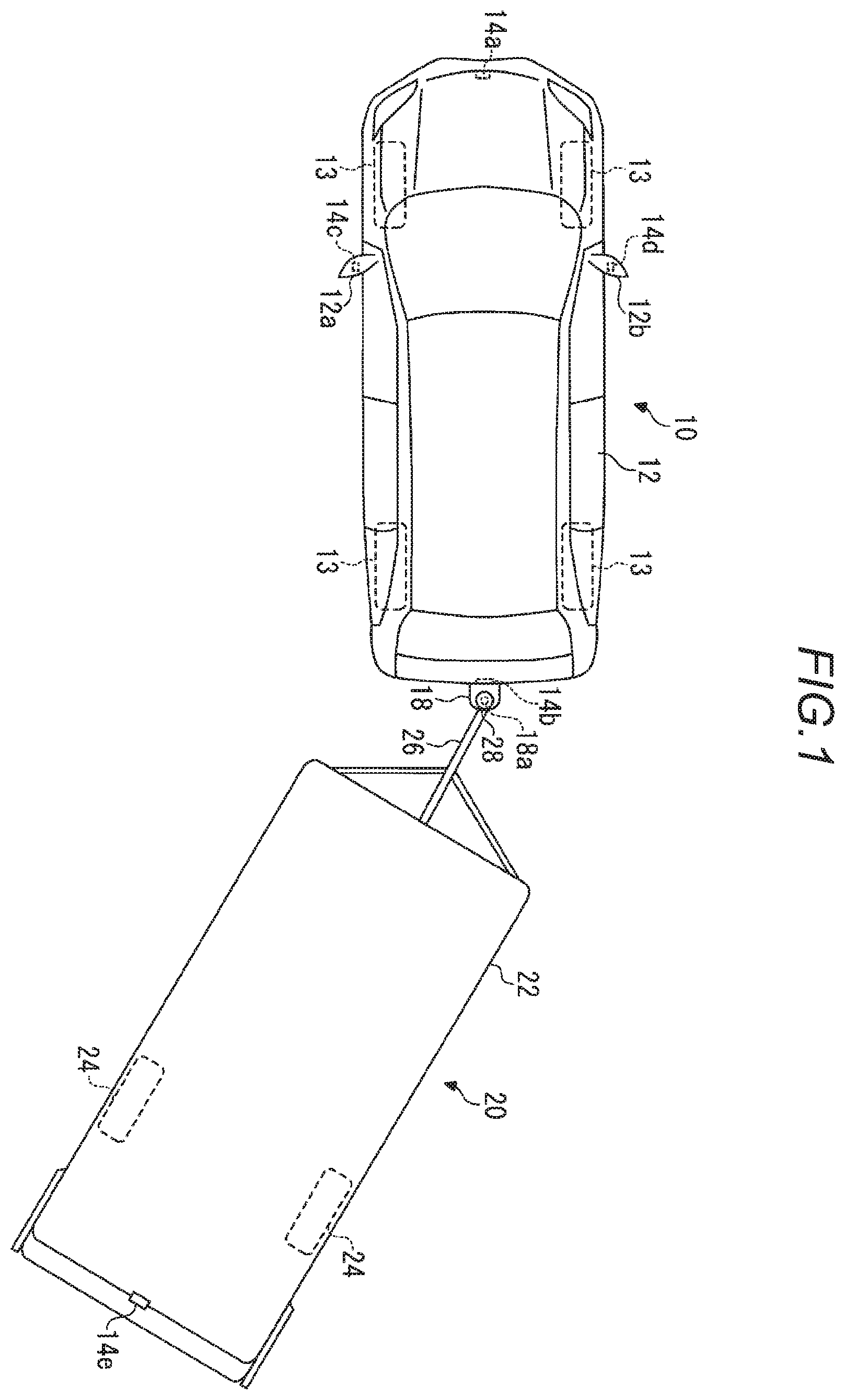 Patent US11787386 Figure 1 – Driving support device