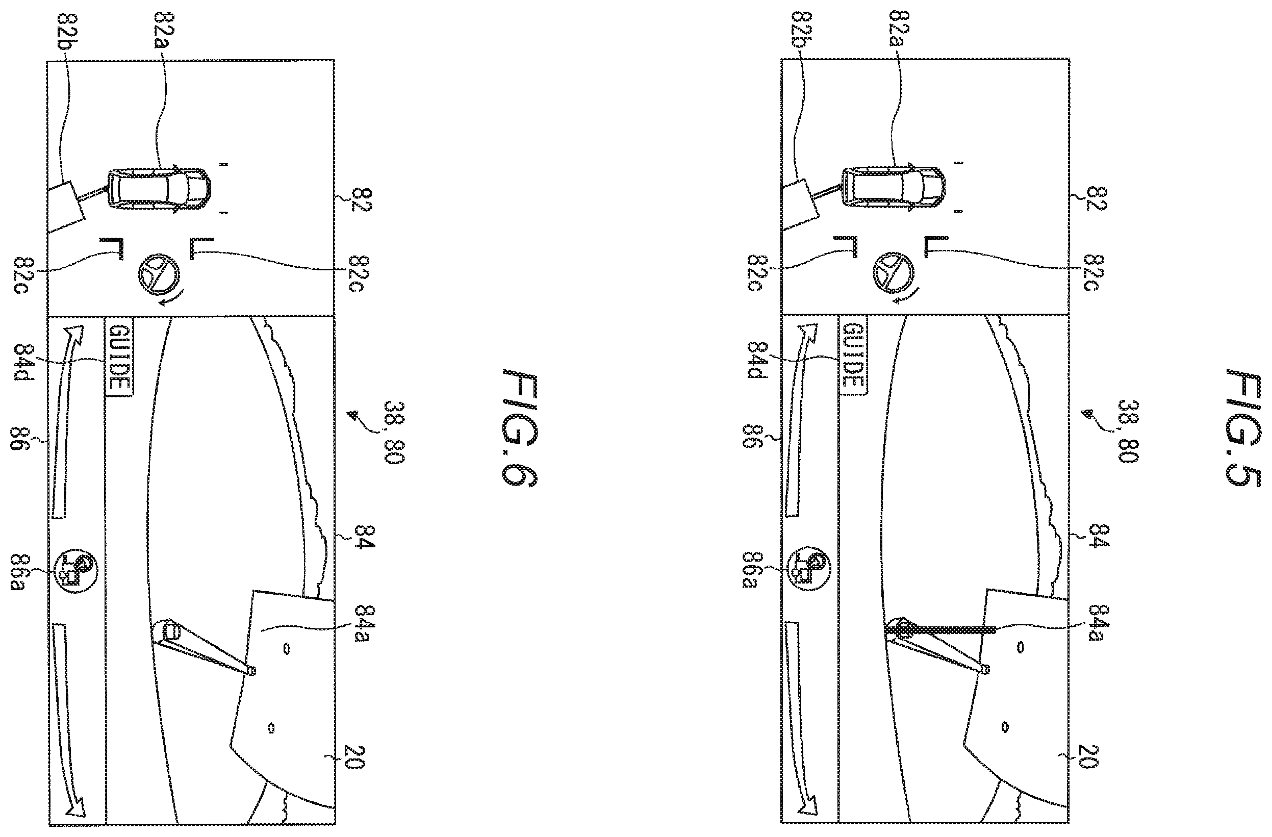 Patent US11787386 Figure 5 – Driving support device
