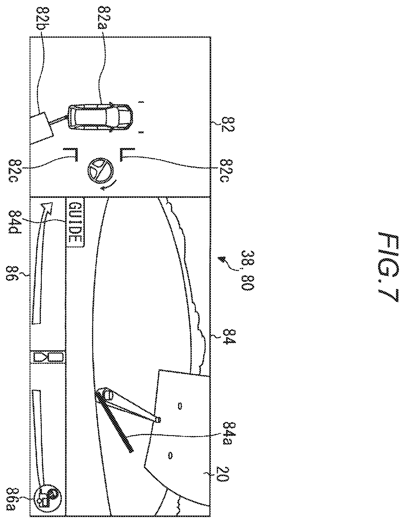 Patent US11787386 Figure 6 – Driving support device