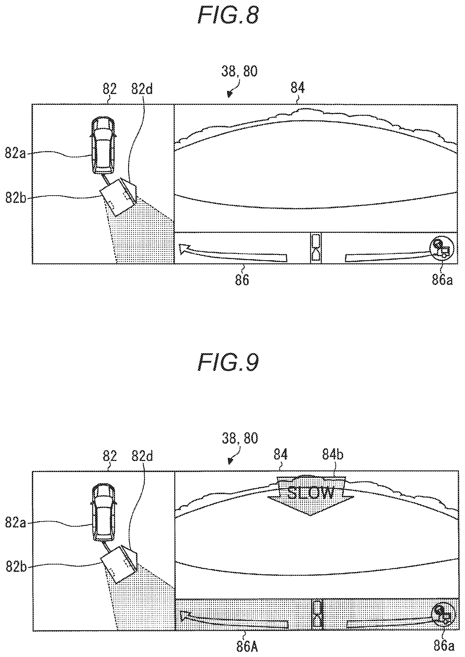 Patent US11787386 Figure 7 – Driving support device