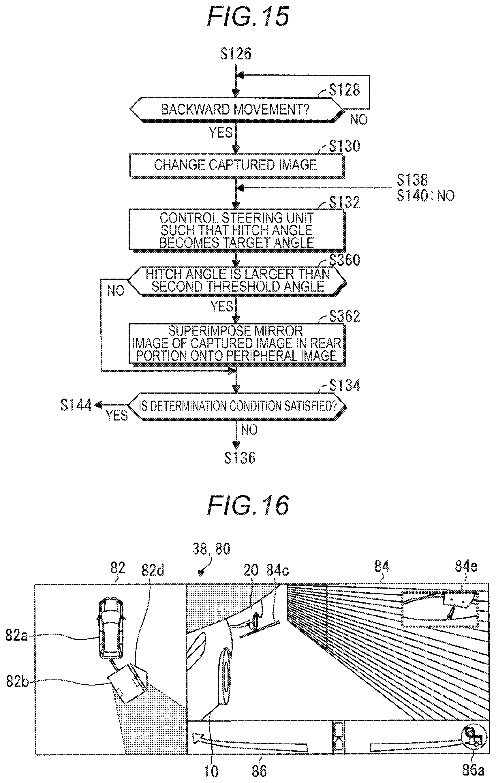 Patent US11787386 Figure 11 – Driving support device