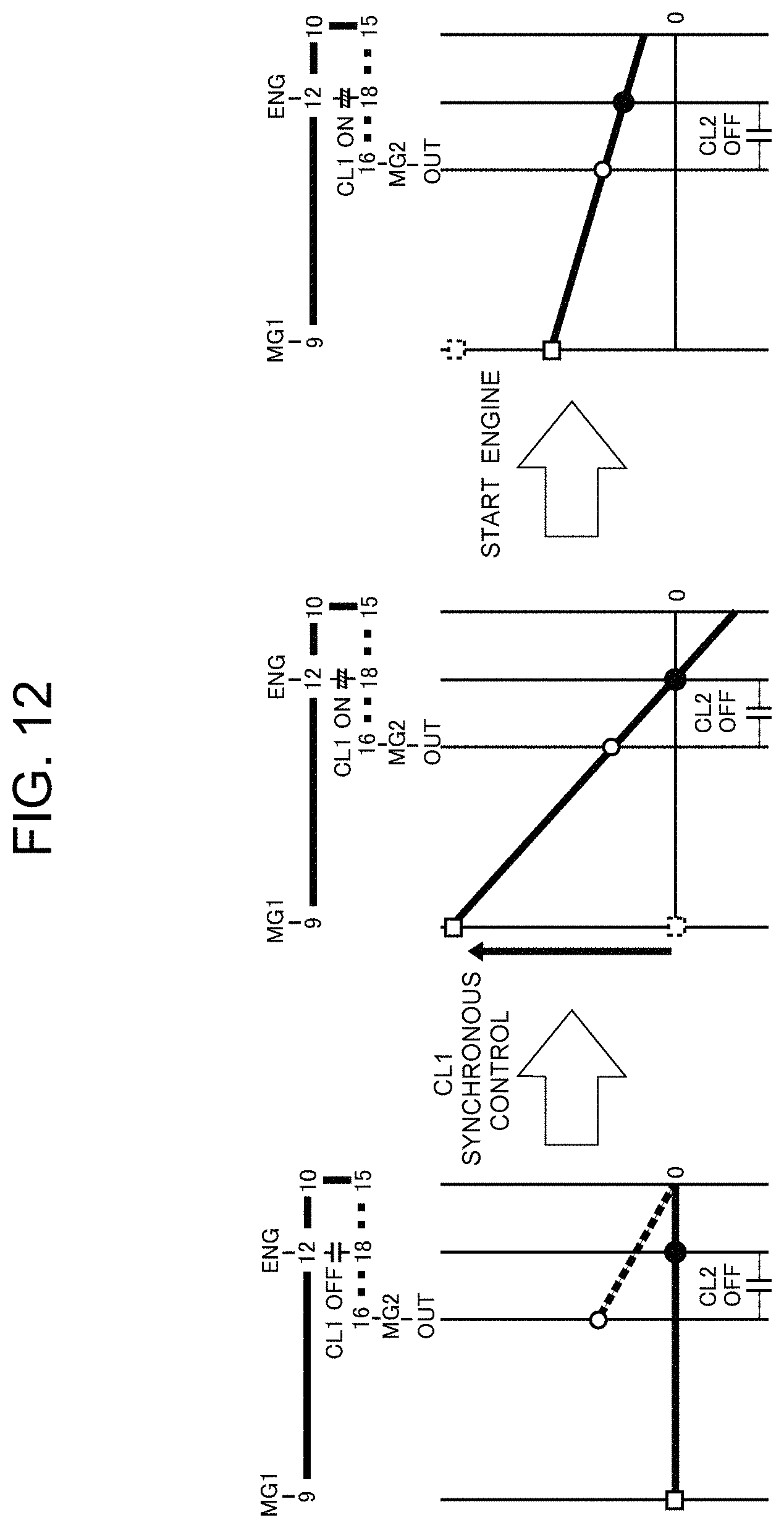 Patent US11787392 Figure 11 – Control system for hybrid vehicle