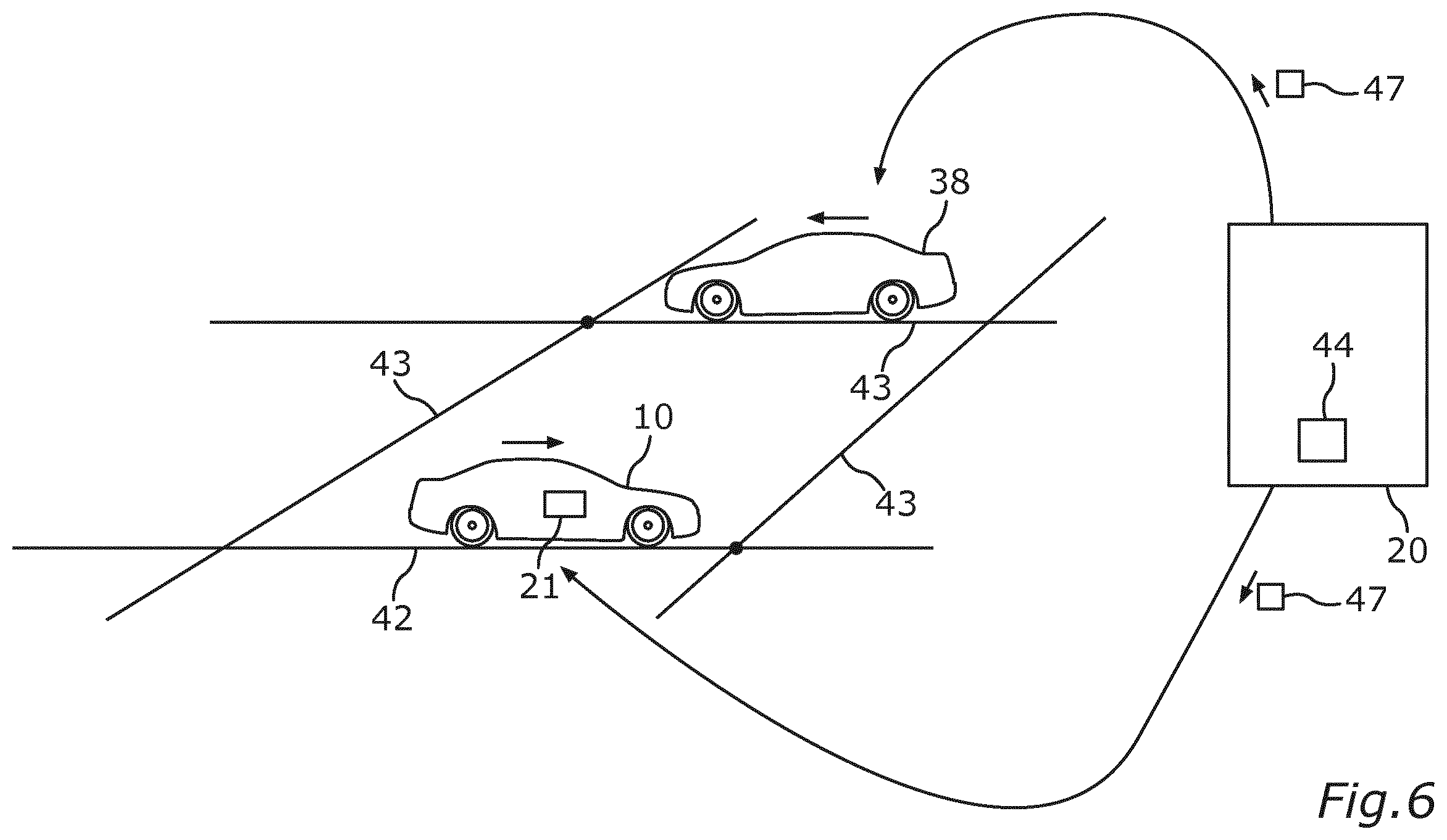 Patent US11787406 Figure 6 – Operating a control device of a motor vehicle in order to predict a next stopping procedure