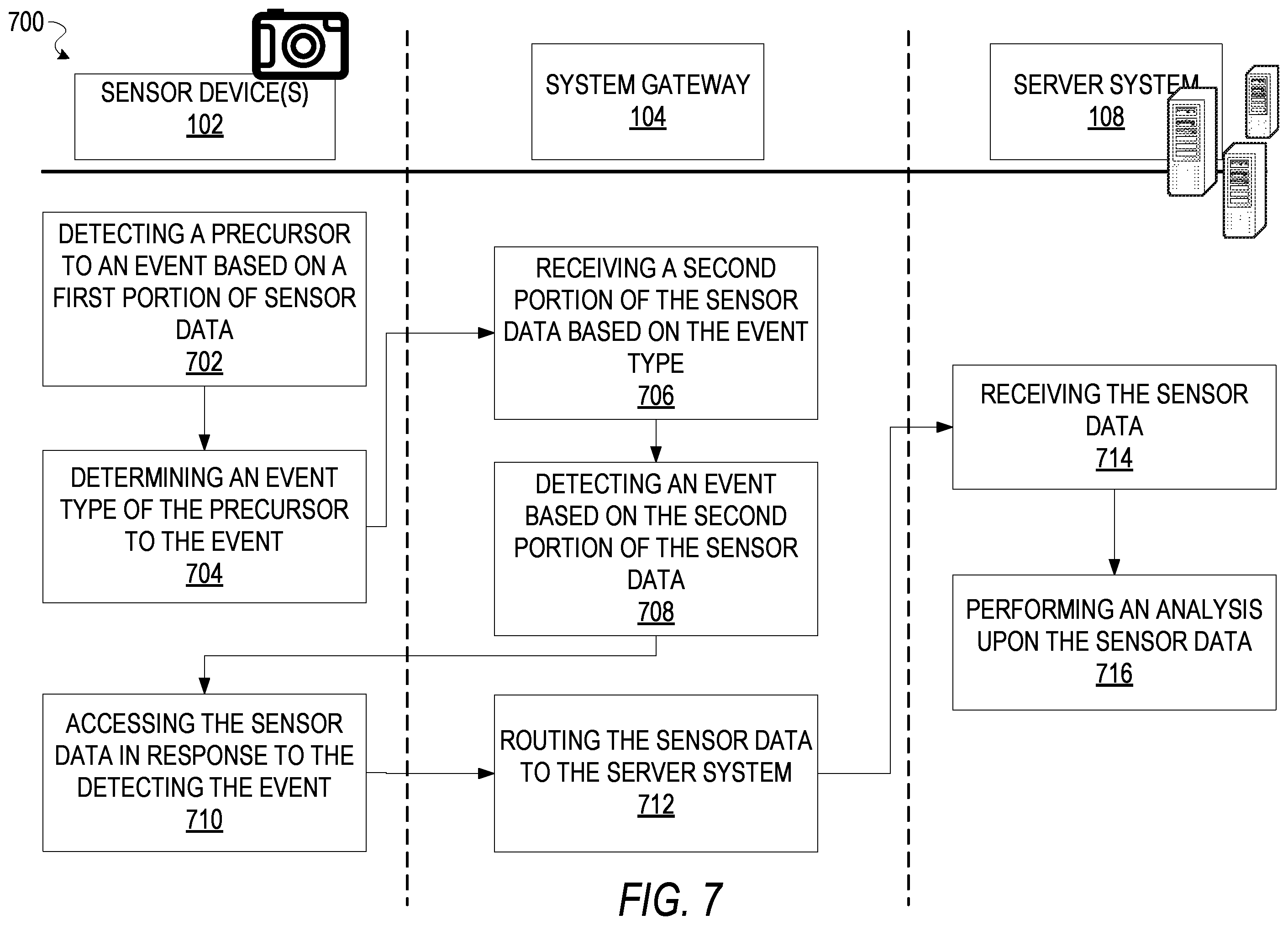 Patent US11787413 Figure 7 – Baseline event detection system