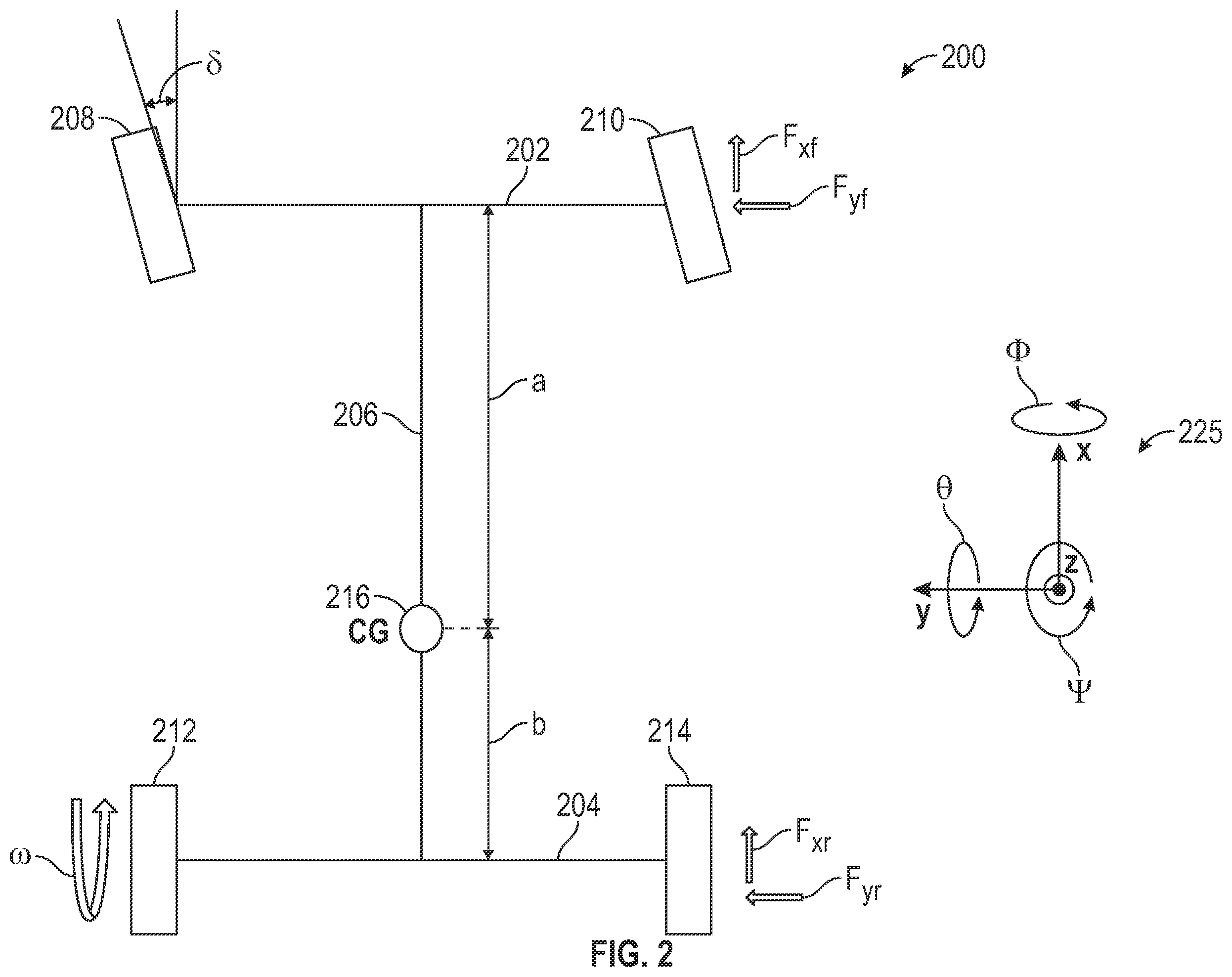 Patent US11787414 Figure 2 – GPS enhanced friction estimation