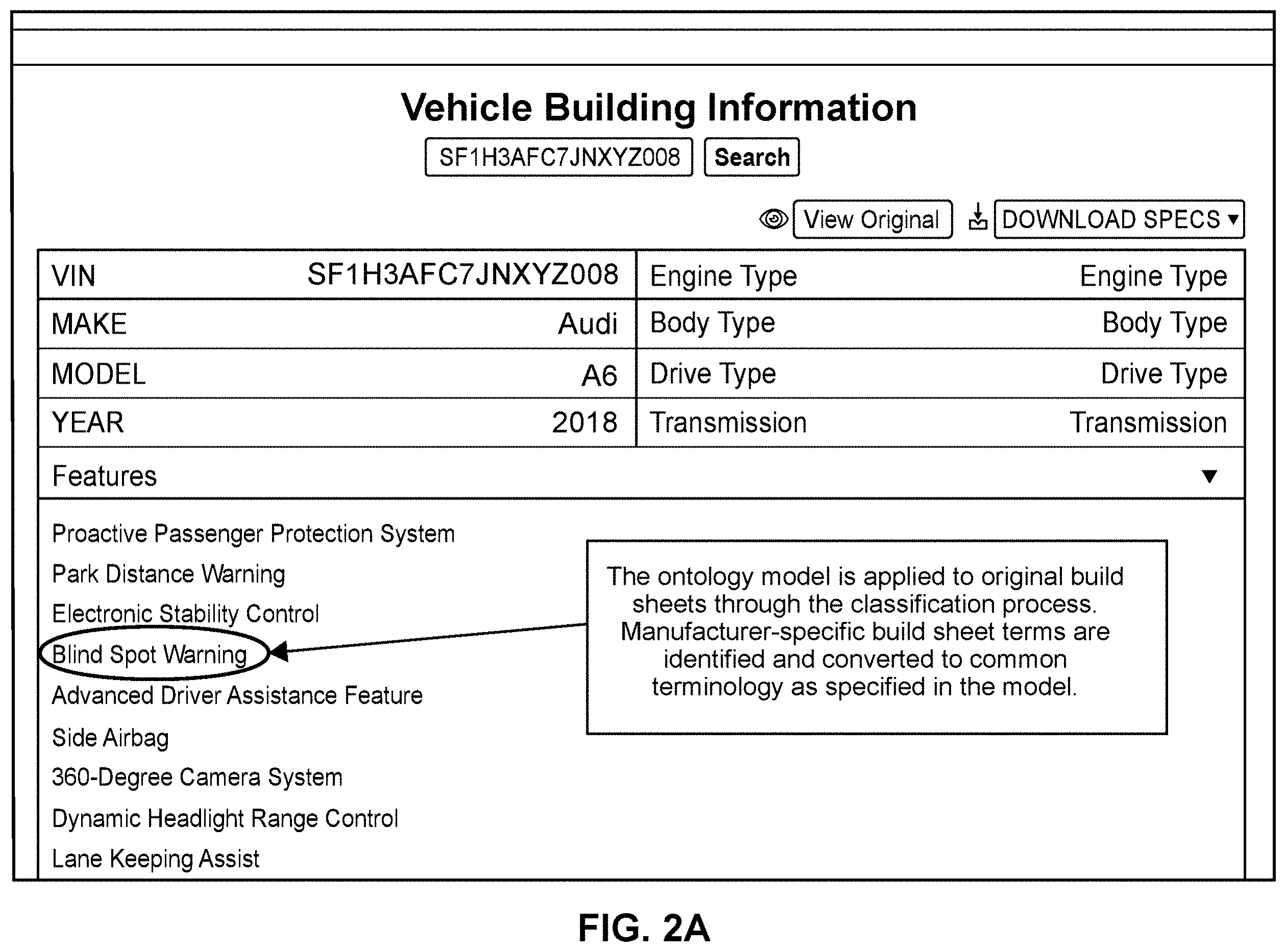 Patent US11787422 Figure 2 – Systems and methods of determining effectiveness of vehicle safety features