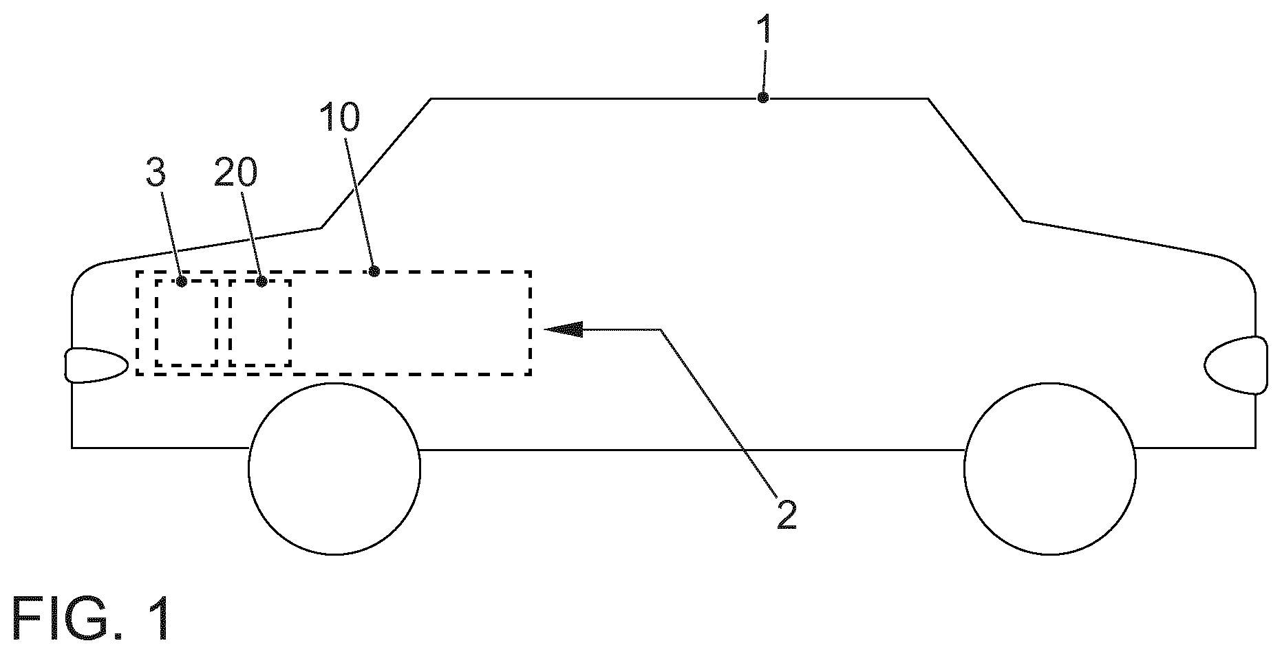 Patent US11787423 Figure 1 – Method for carrying out a self-diagnosis in an automated vehicle