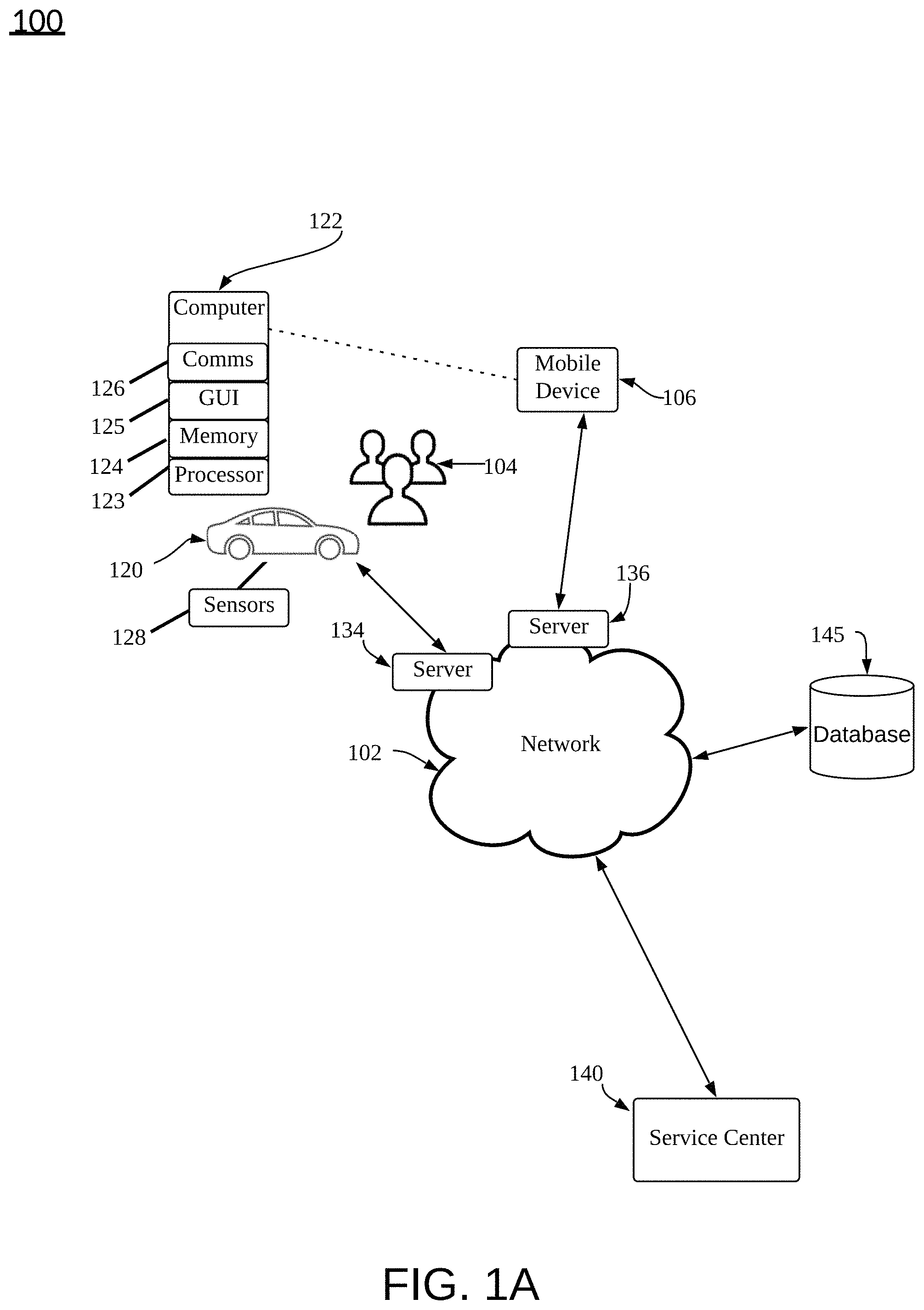 Patent US11787434 Figure 1 – Modification of transport functionality based on modified components