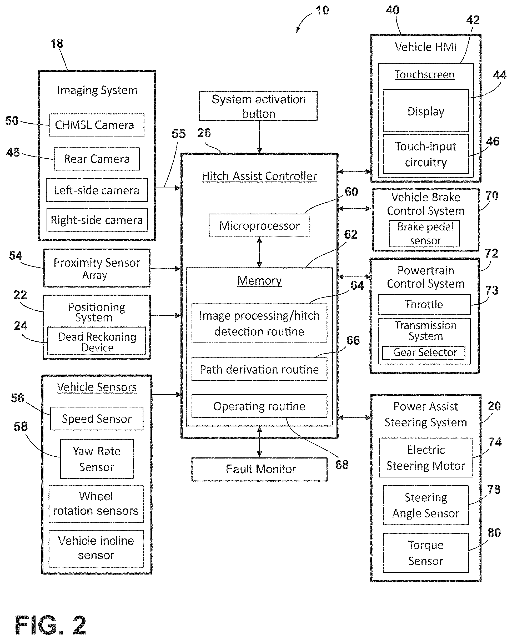 Patent US11787436 Figure 2 – Differentiating between near trailer and connected trailer