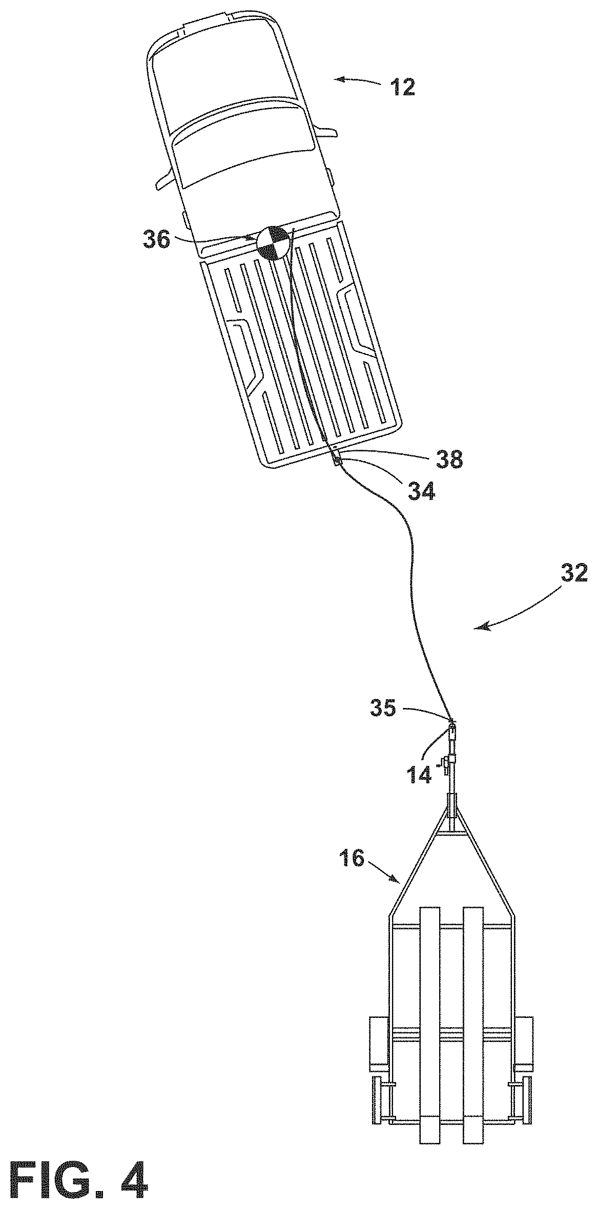 Patent US11787436 Figure 4 – Differentiating between near trailer and connected trailer