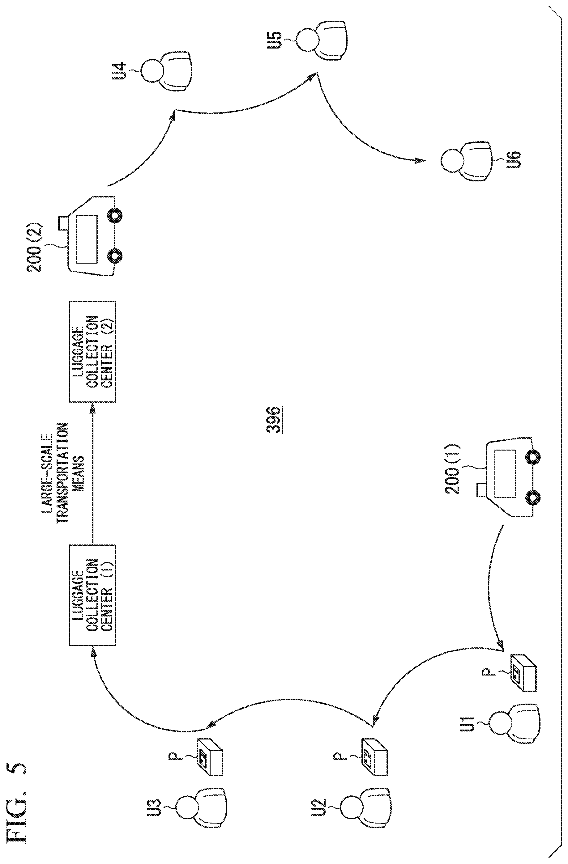 Patent US11787444 Figure 5 – Management device, transportation system, management method, and recording medium