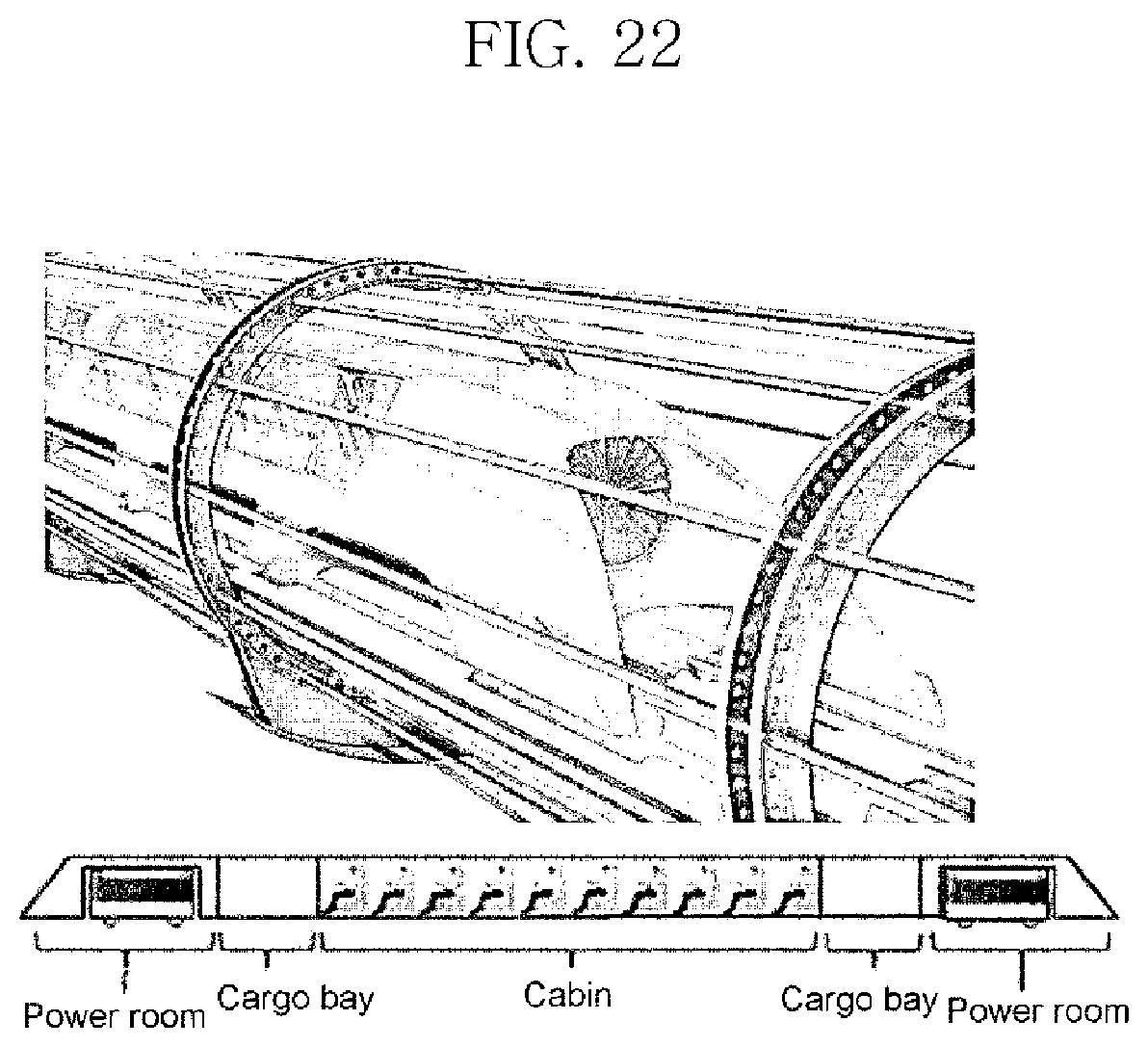 Patent US11787448 Figure 14 – Hypertube transport system
