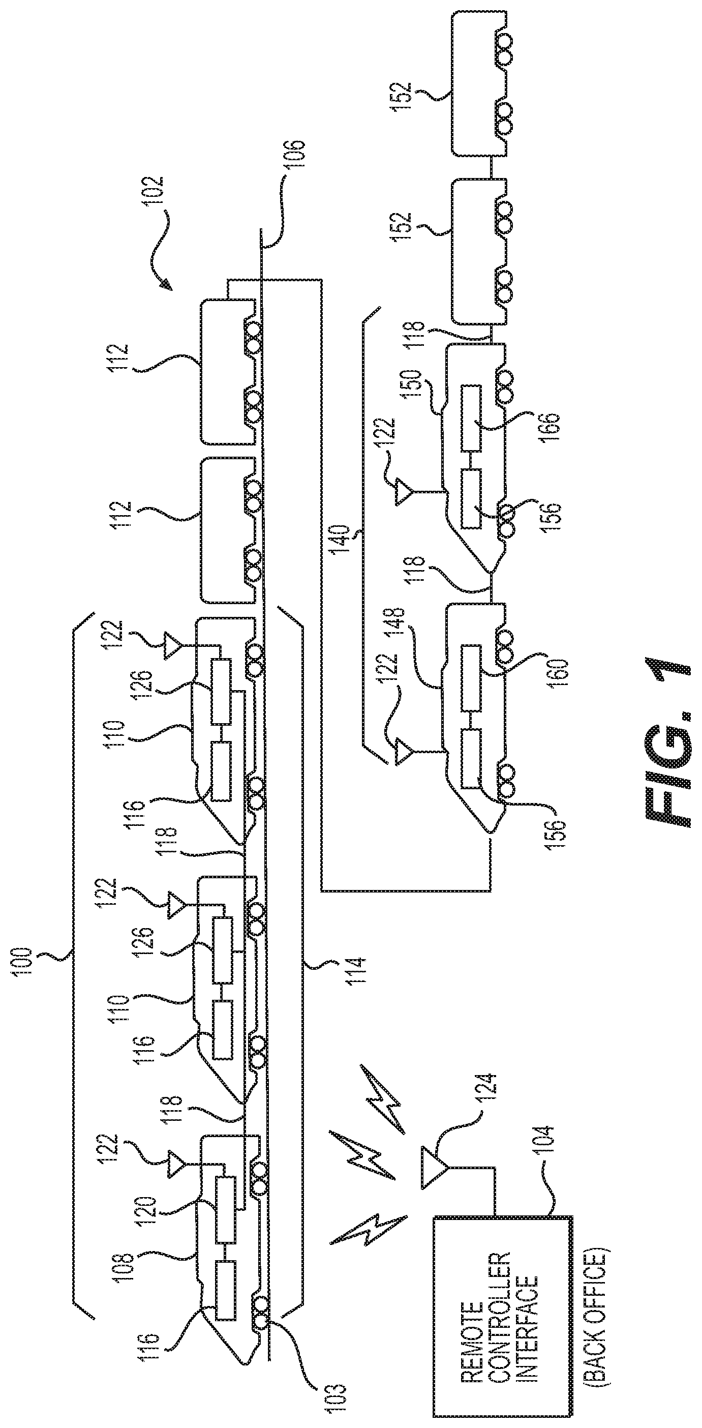 Patent US11787453 — Maintenance of distributed train control systems using machine learning — Figure 1