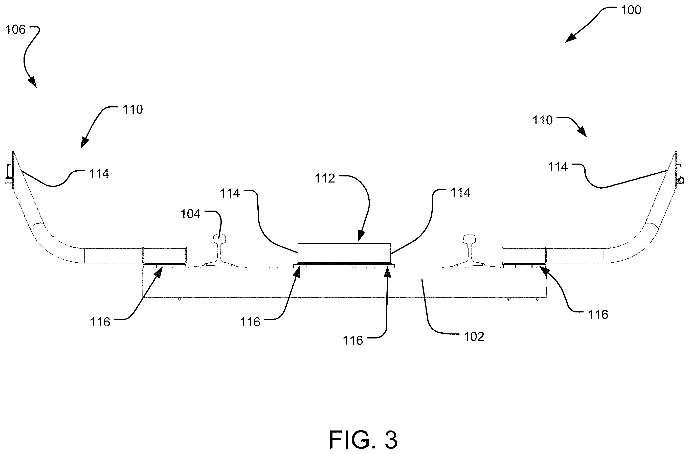 Patent US11787454 Figure 3 – Railcar acoustic monitoring system and method of use
