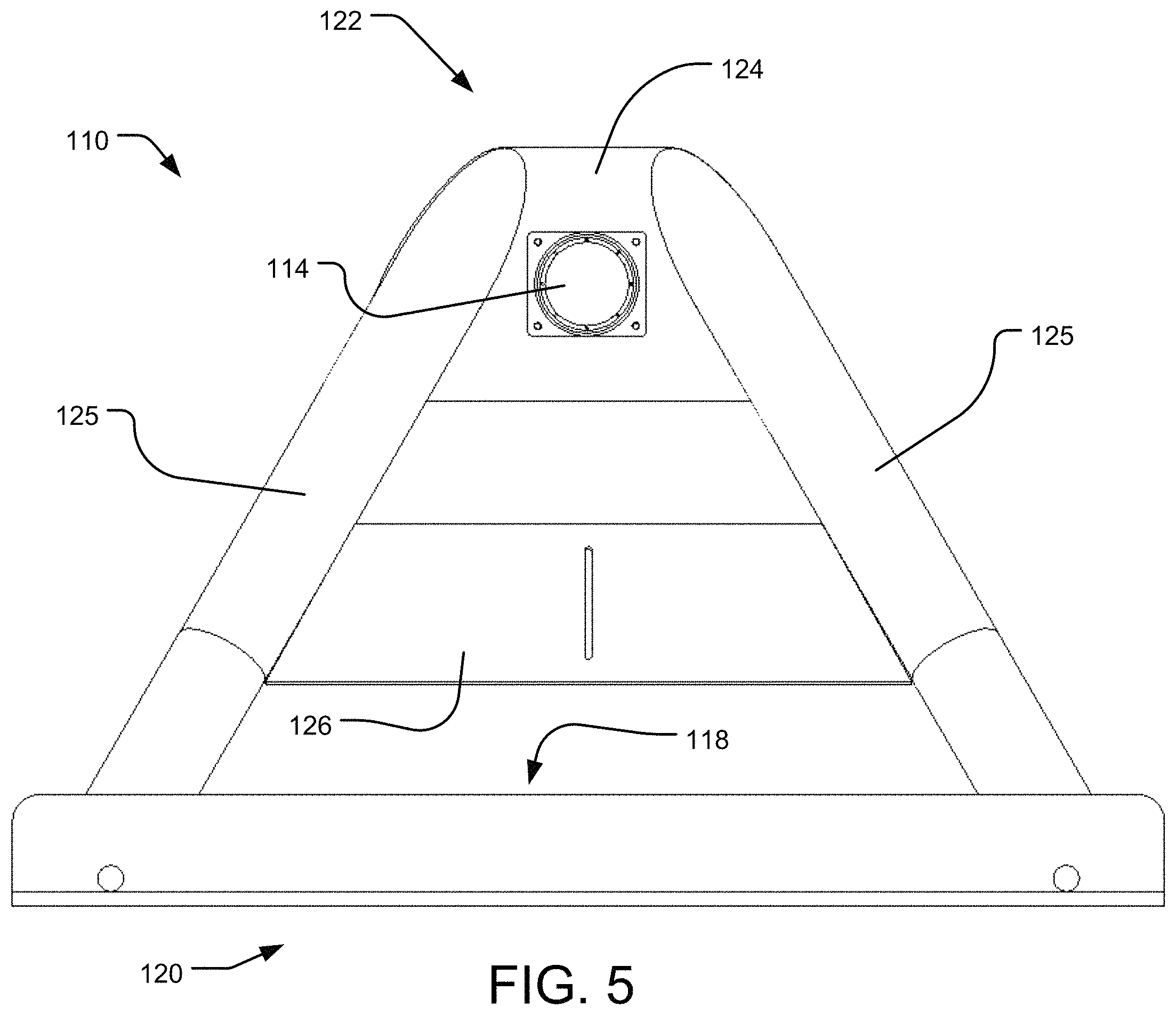 Patent US11787454 Figure 5 – Railcar acoustic monitoring system and method of use