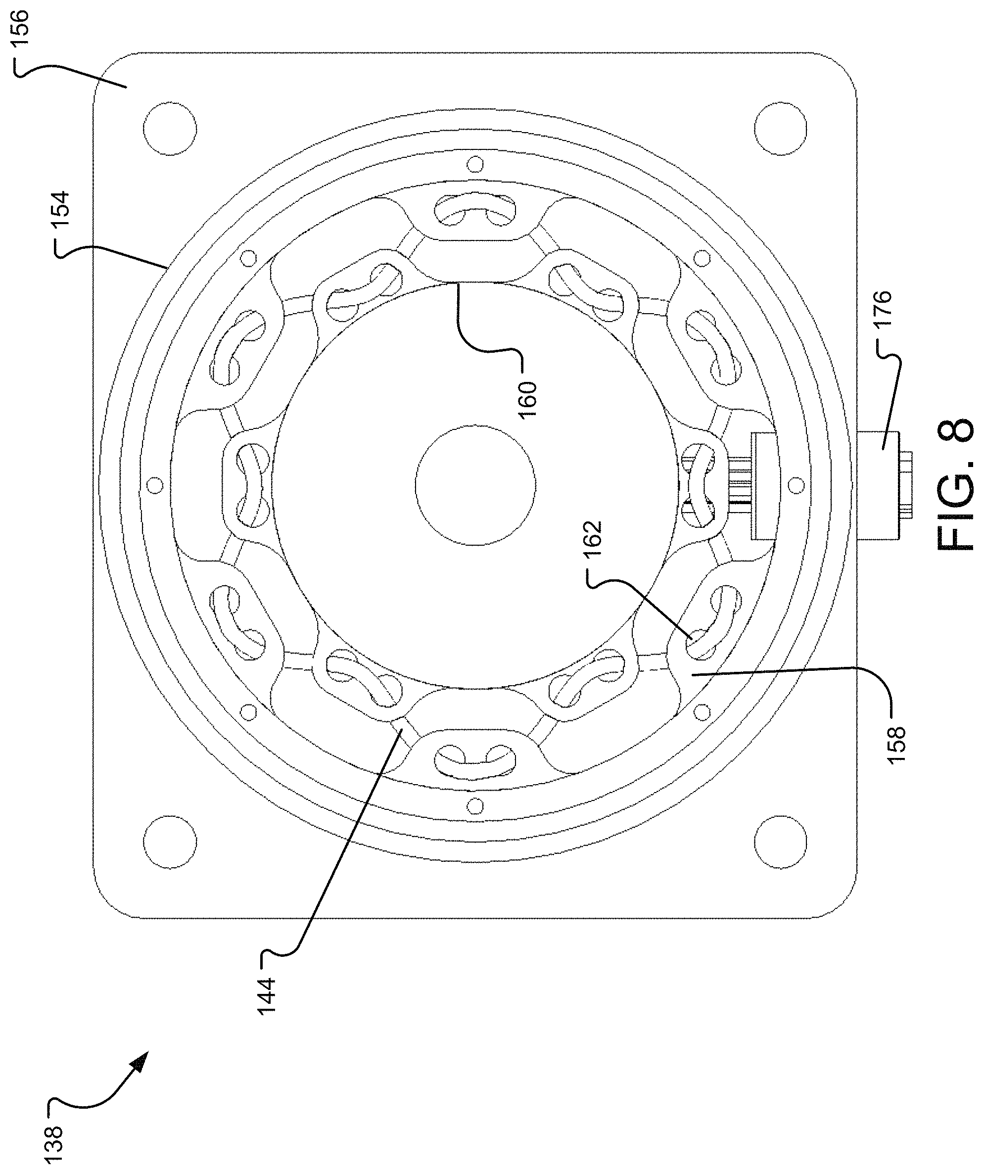 Patent US11787454 Figure 8 – Railcar acoustic monitoring system and method of use
