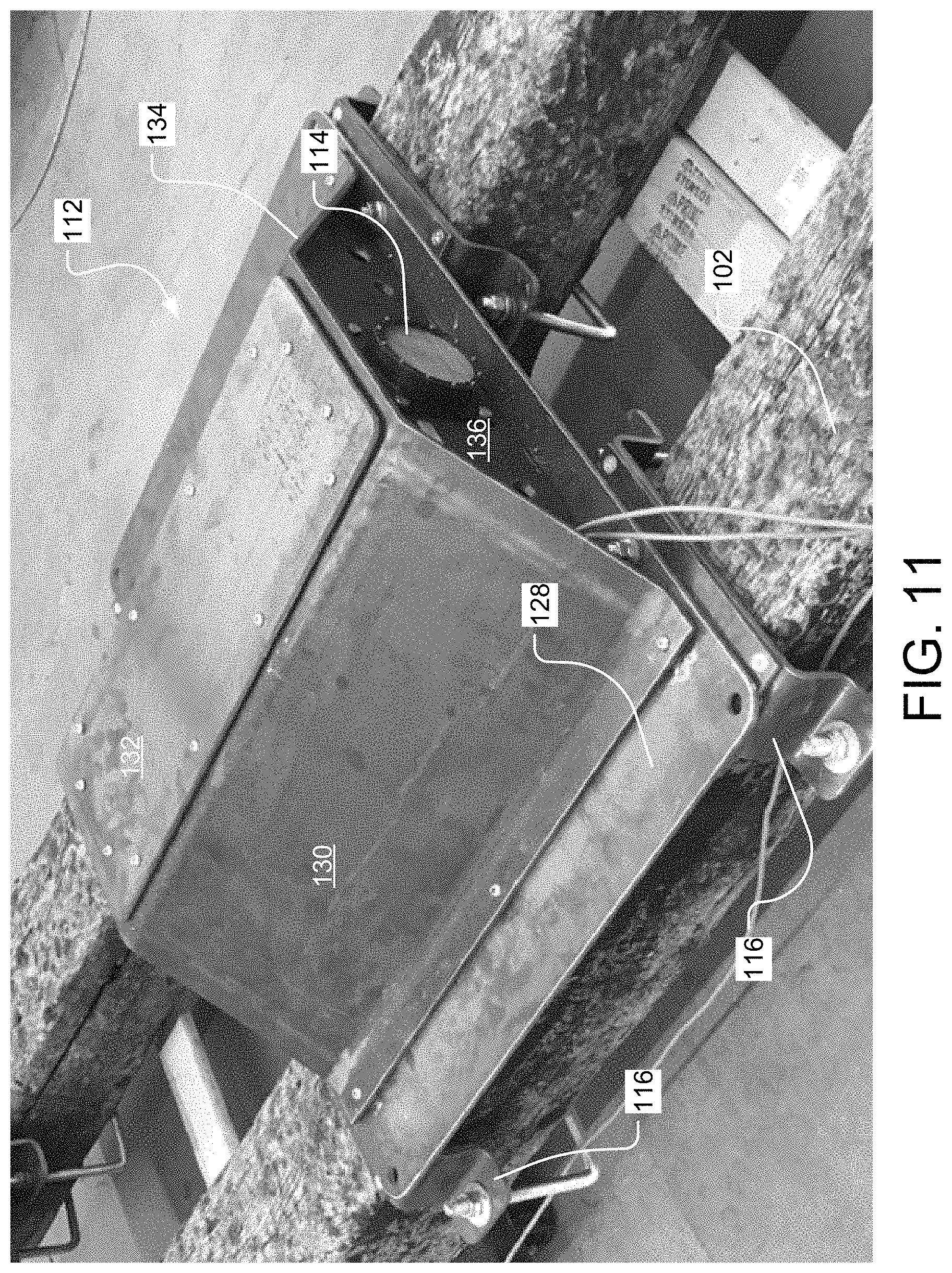 Patent US11787454 Figure 11 – Railcar acoustic monitoring system and method of use