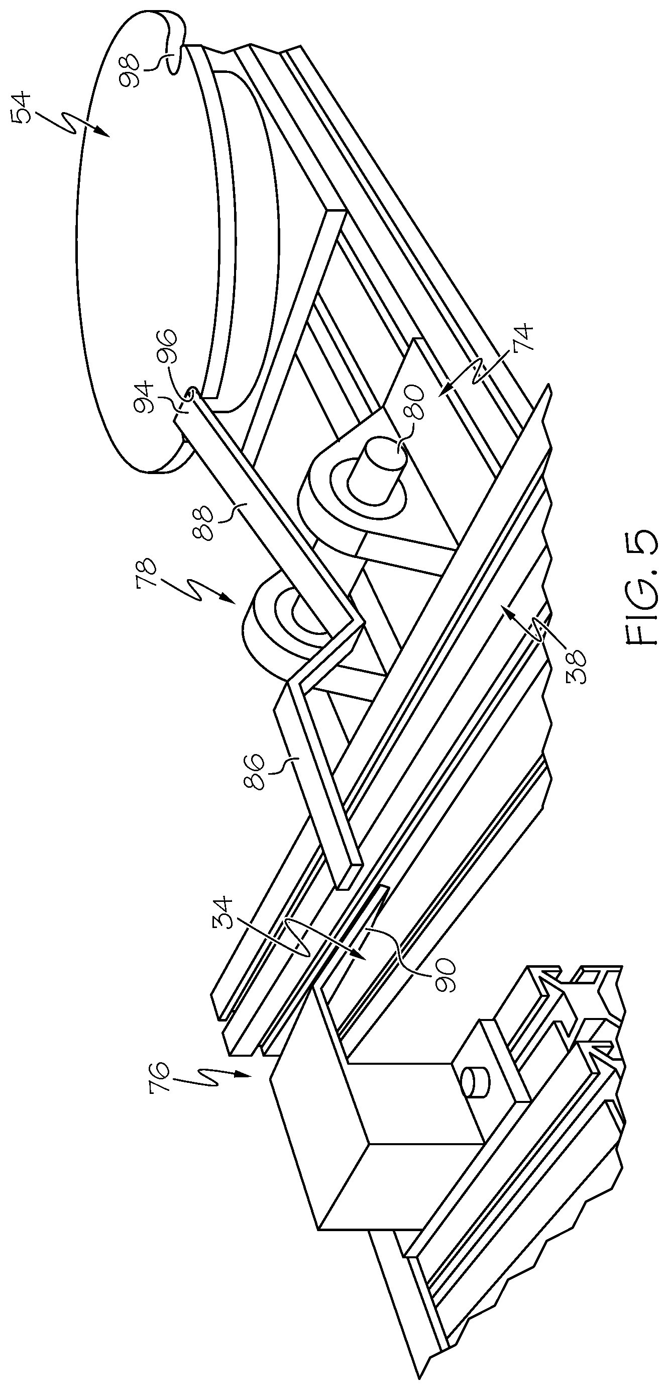 Patent US11787456 Figure 5 – Dolly assemblies including locking assemblies for locking child dolly carousels