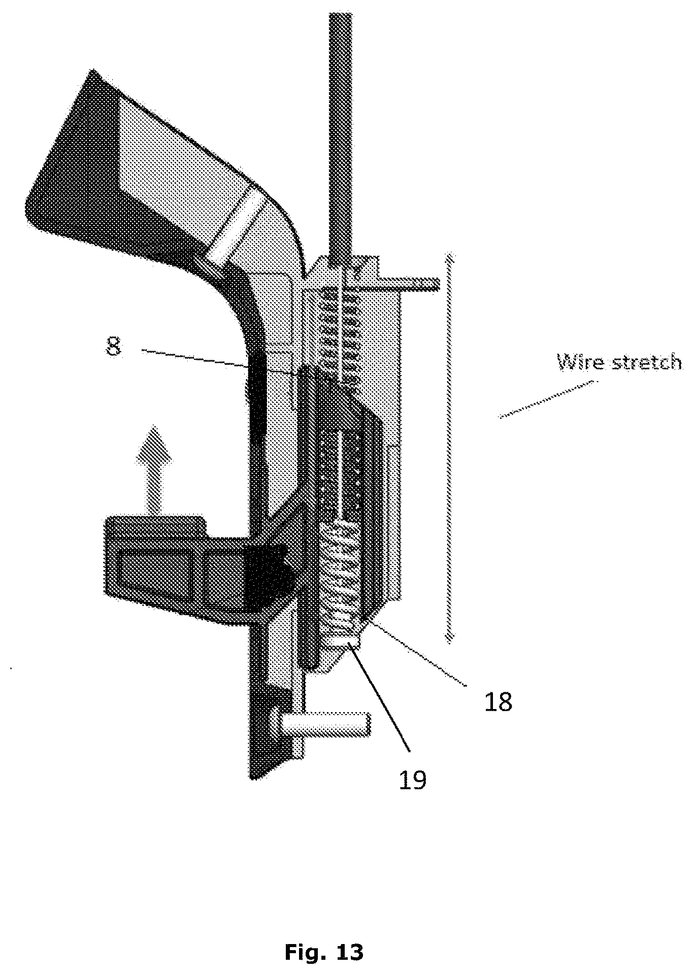 Patent US11787459 Figure 7 – Wire activated rim brake system for a rollator