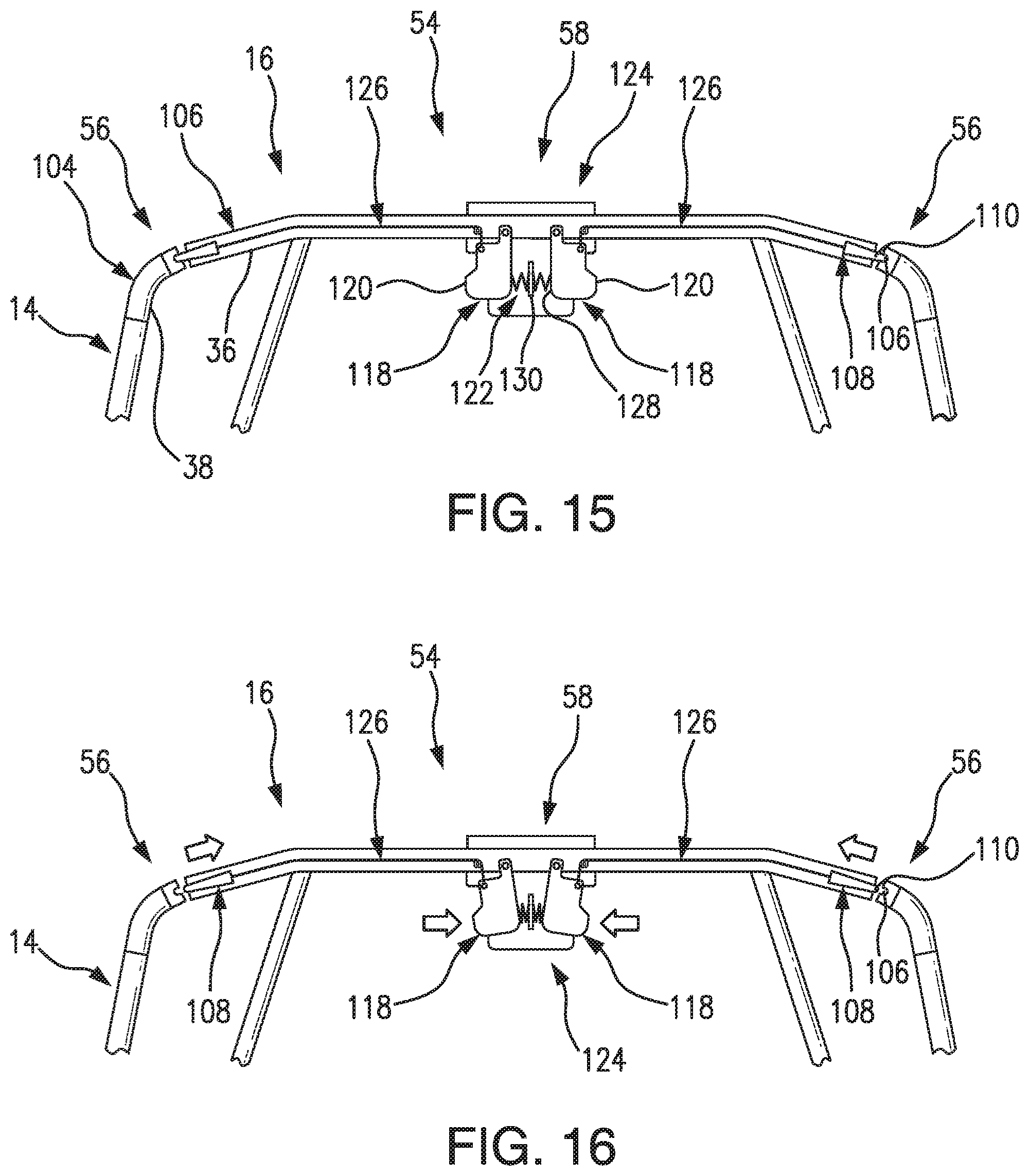 Patent US11787460 Figure 14 – Wagon with adapter for installing child seat