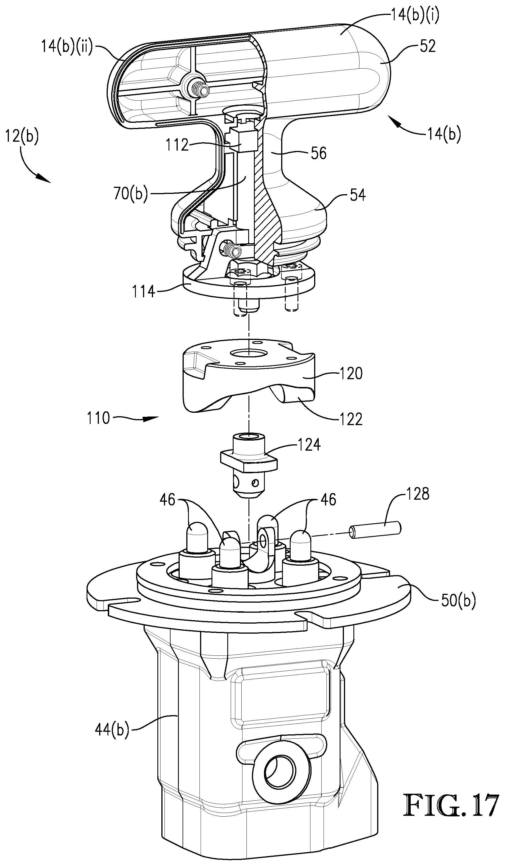 Patent US11787462 Figure 15 – Vehicle steering assembly
